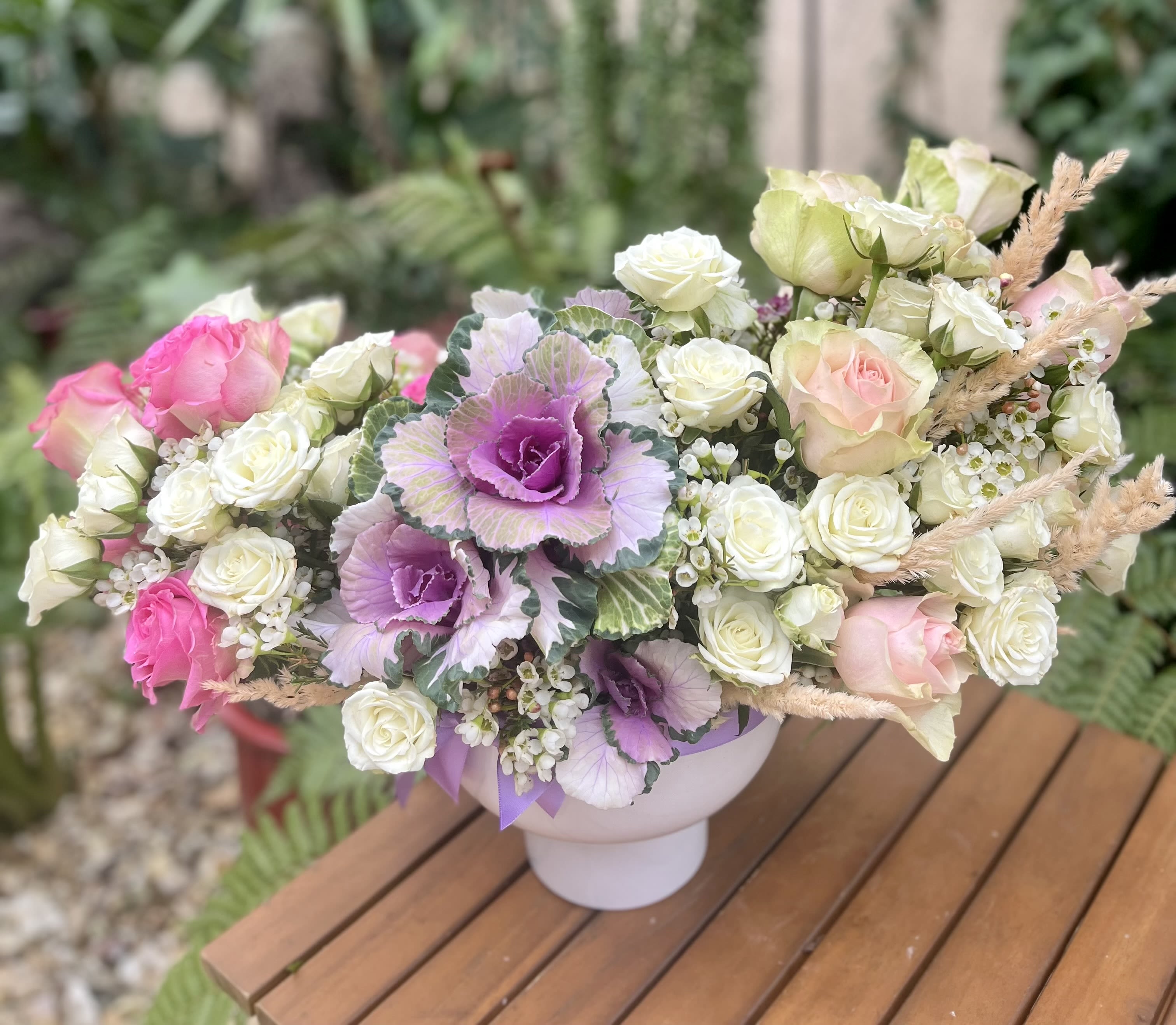 Dear Mom - Mixed flower arrangement.