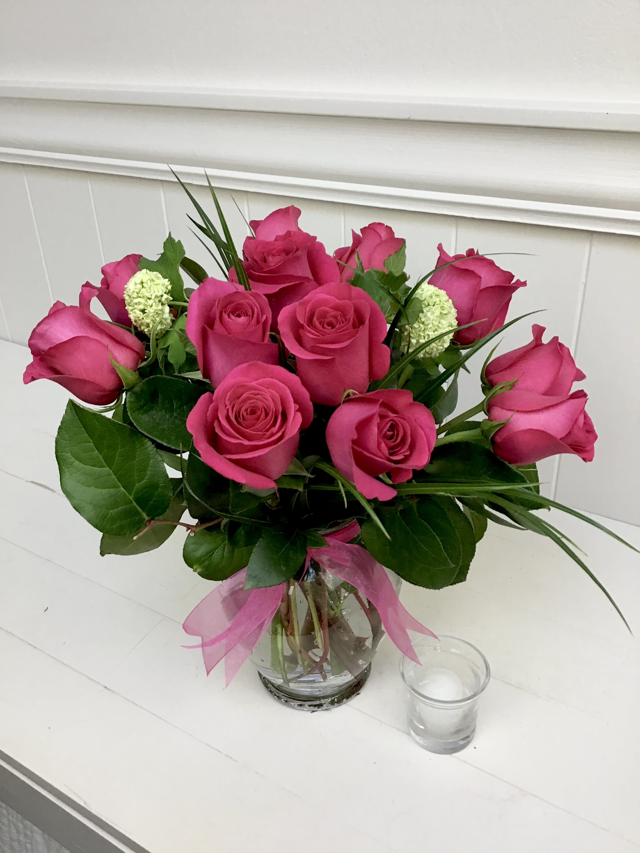Raspberry Fields  - This fragrant, vibrant pink rose is our special Mother’s Day featured design!  Bright and colorful for any occasion!