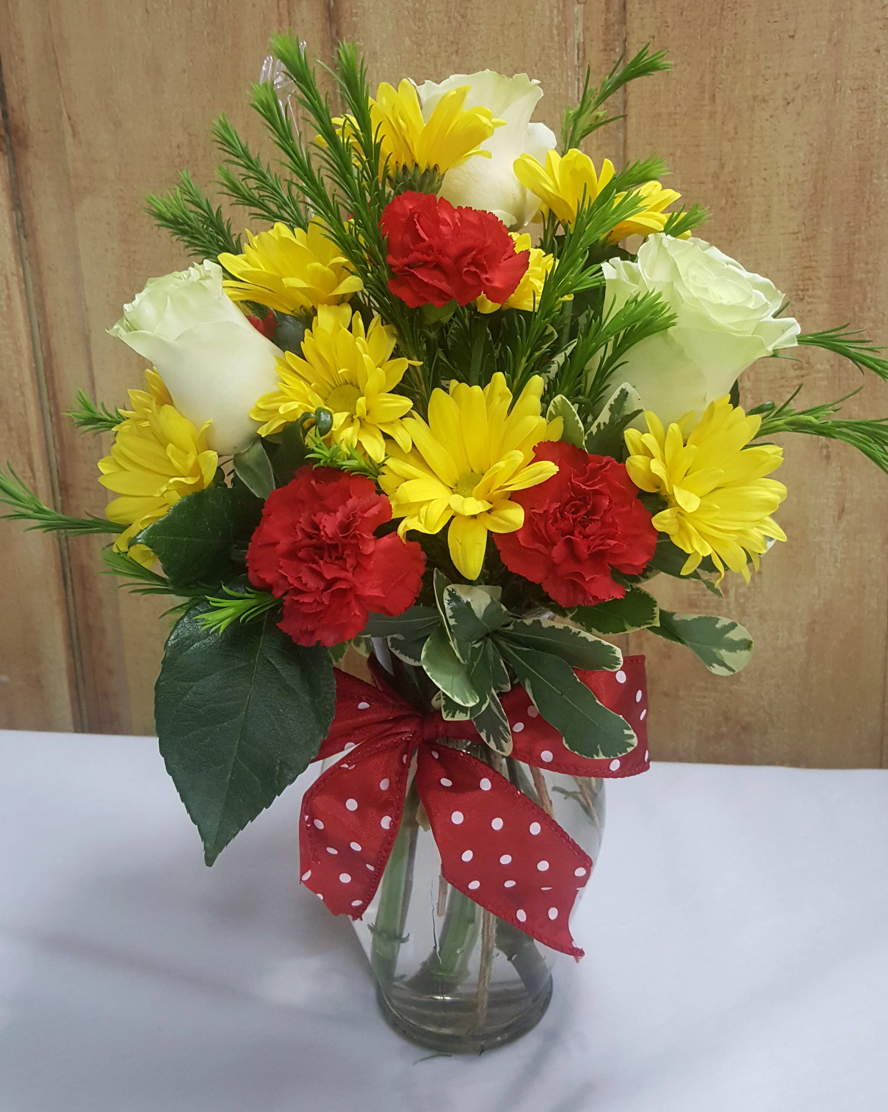 Cyclone Nation - Red, White, Yellow