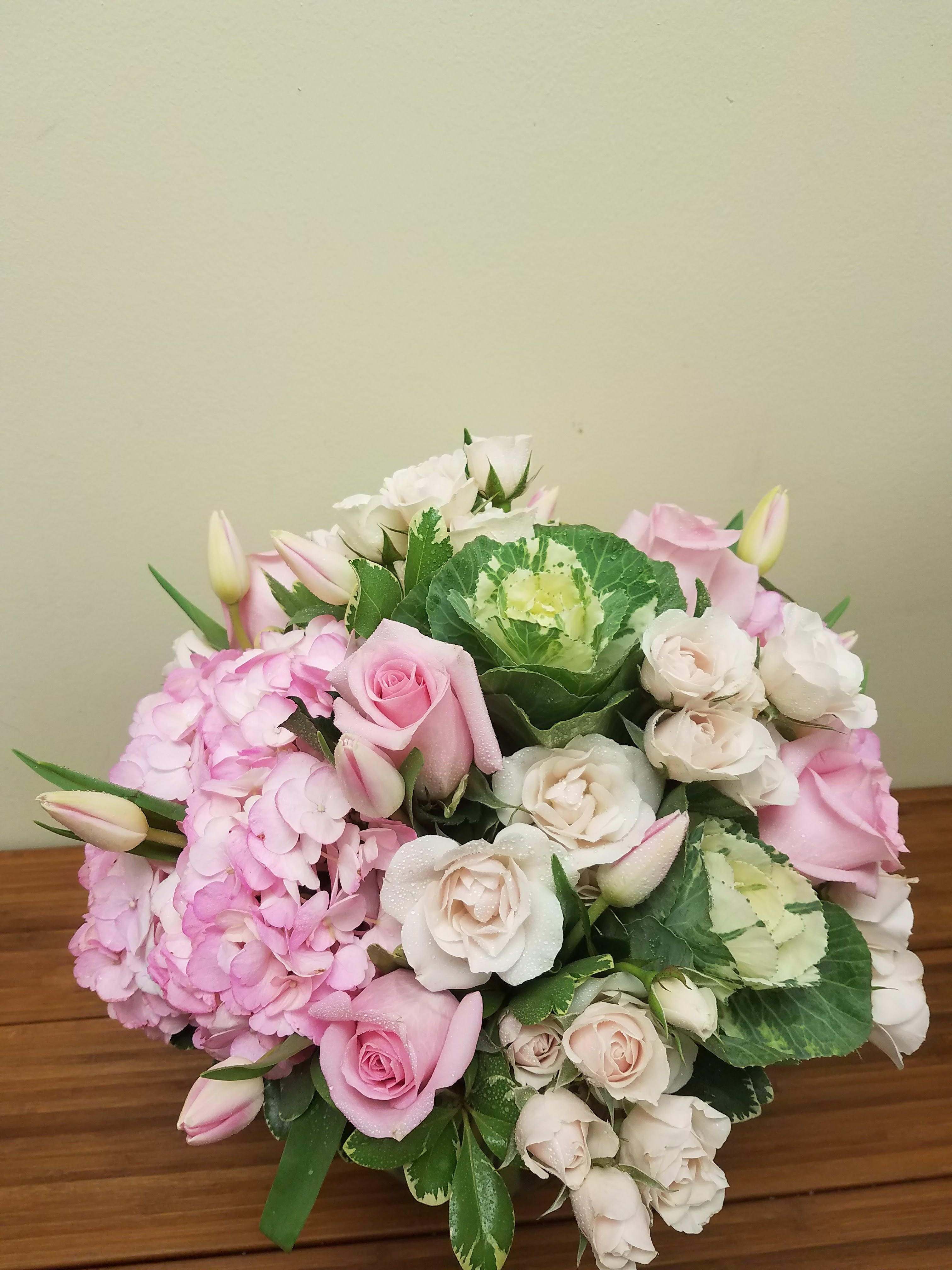 Blush and Bashful pinks  - Make them Blush with this perfectly selected arrangement of Pinks. 