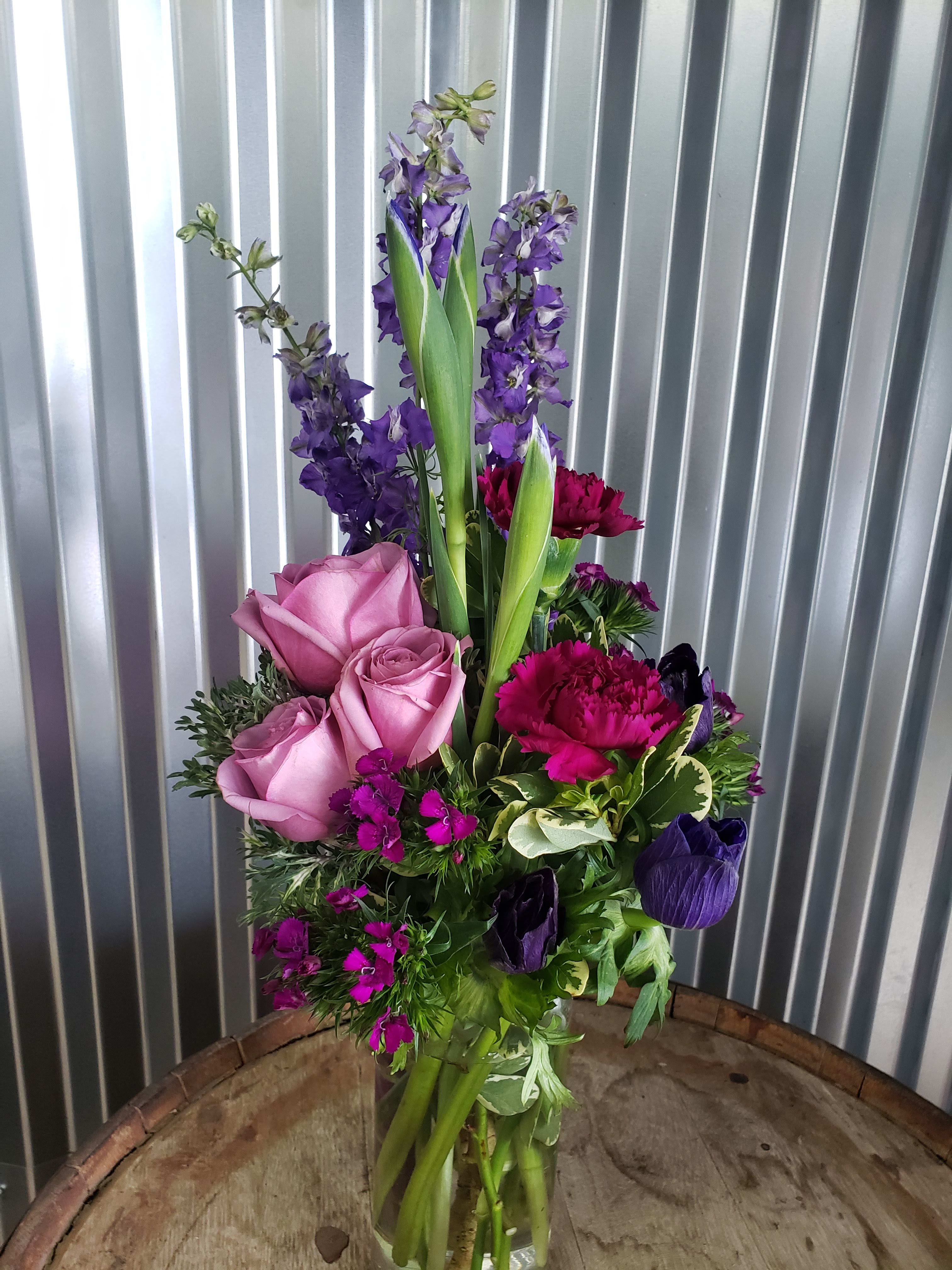 Purple Lover  - Great mix of purple flowers. 