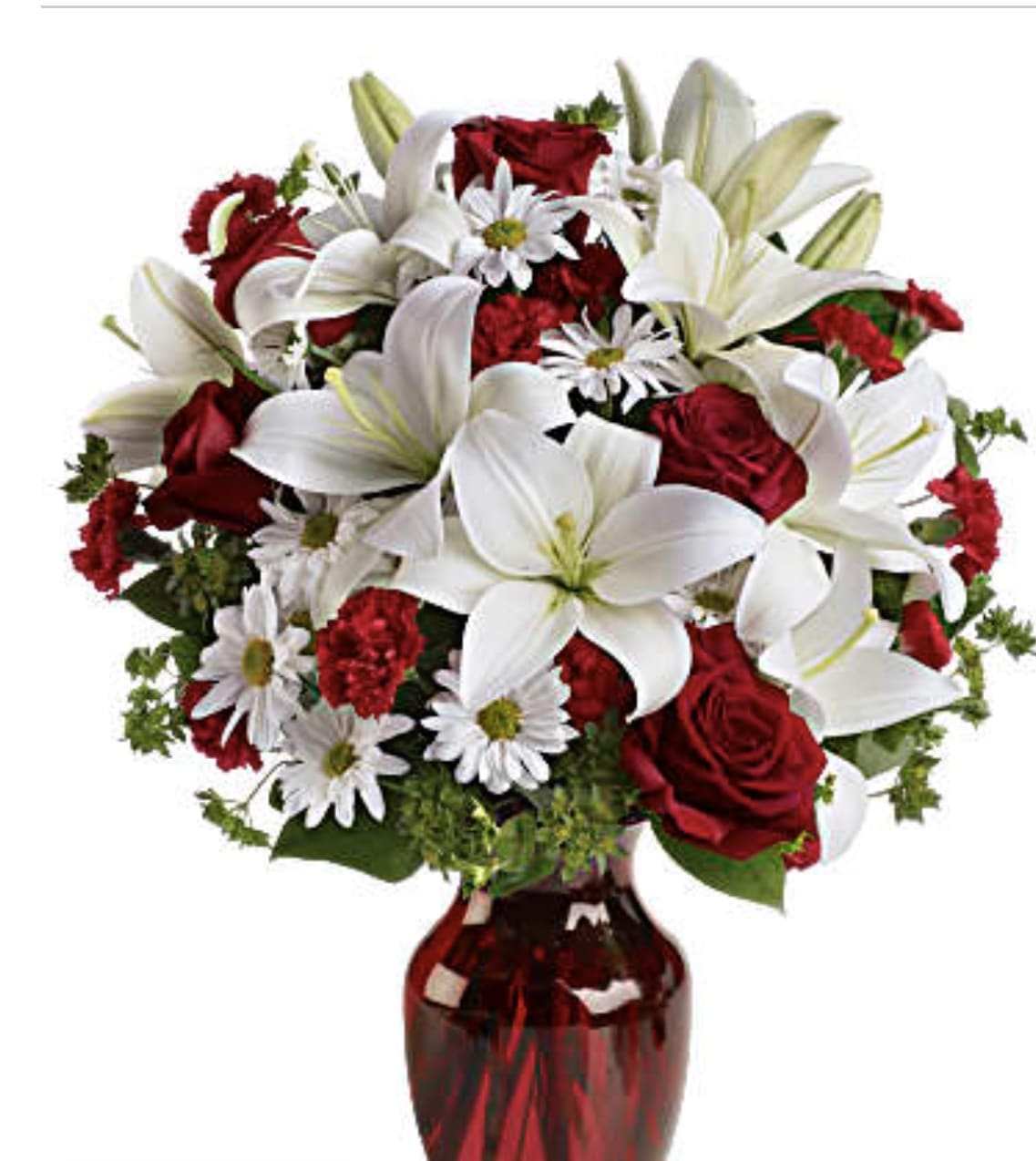 Only because - Red ,white 