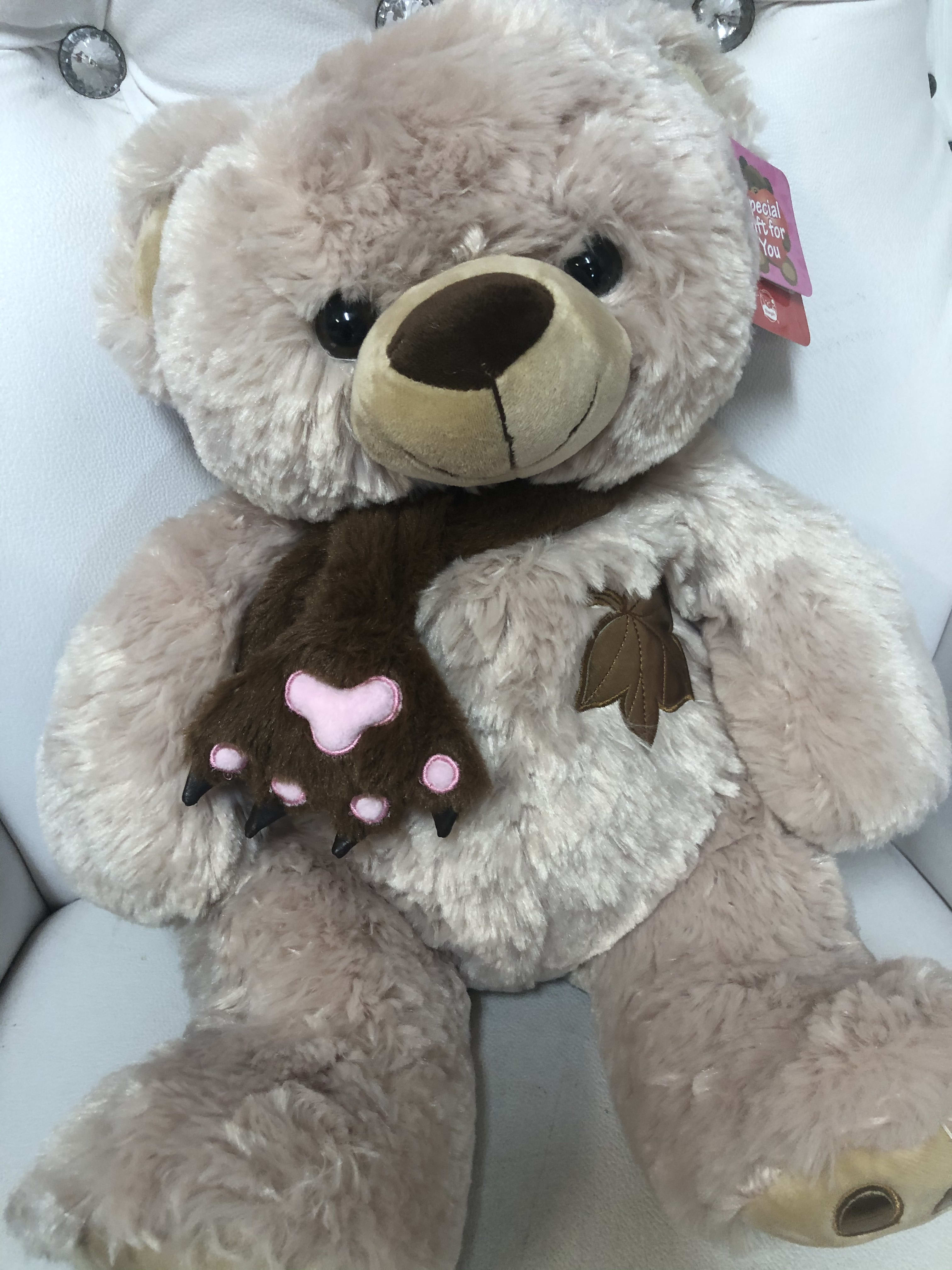 Large teddy Bear  - Two color available brown and beige