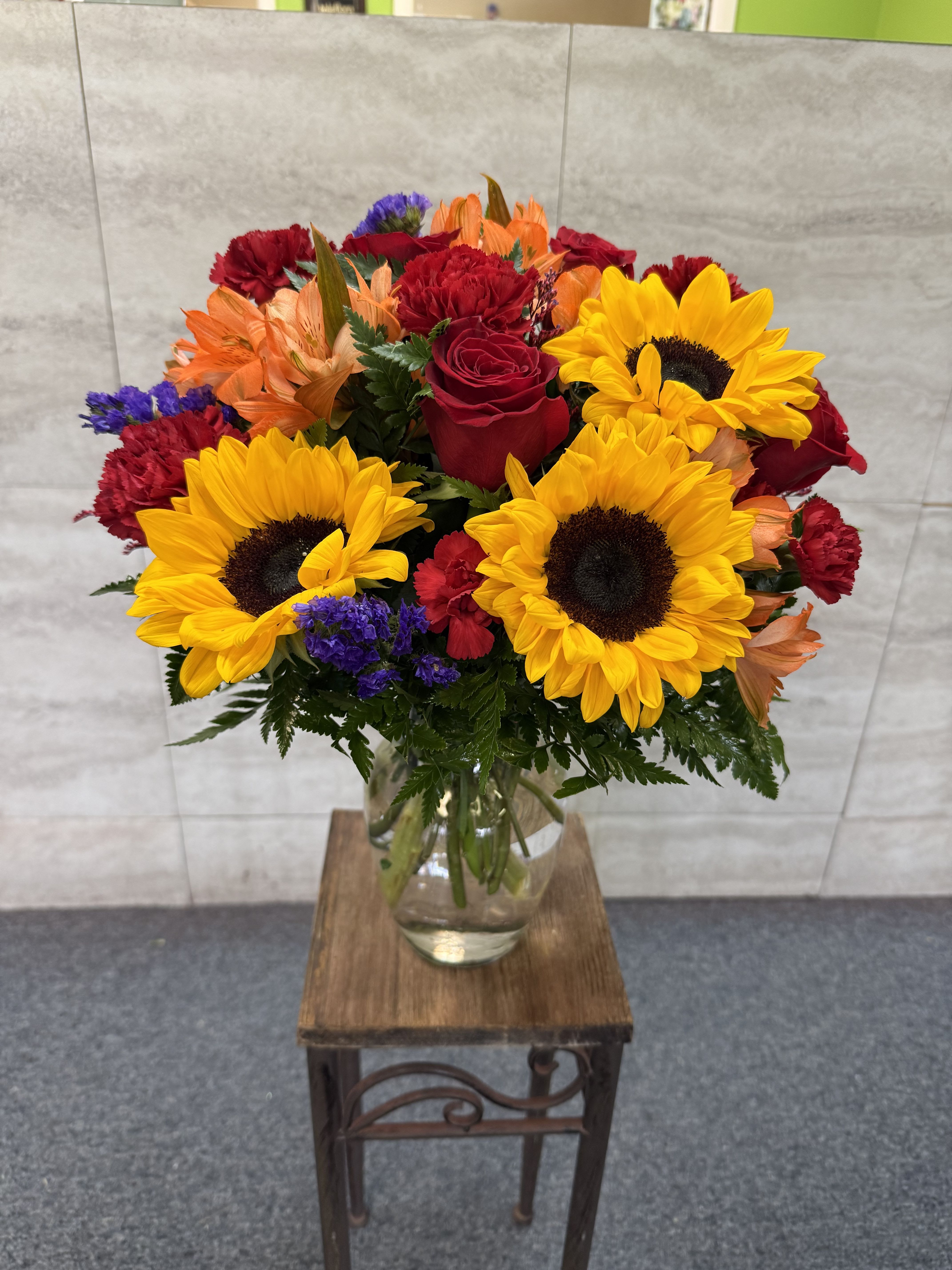 Pure Happiness  - Bring happiness with a colorful arrangement, very beautiful as a gift.