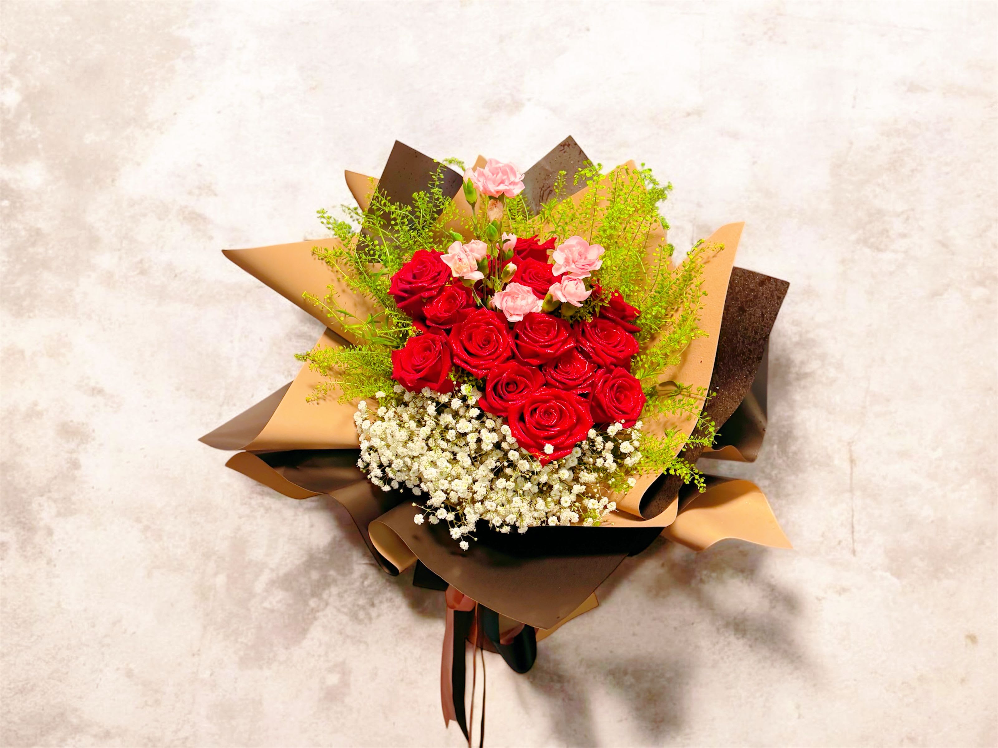 15 roses premium bouquet  - 15 roses premium bouquet 