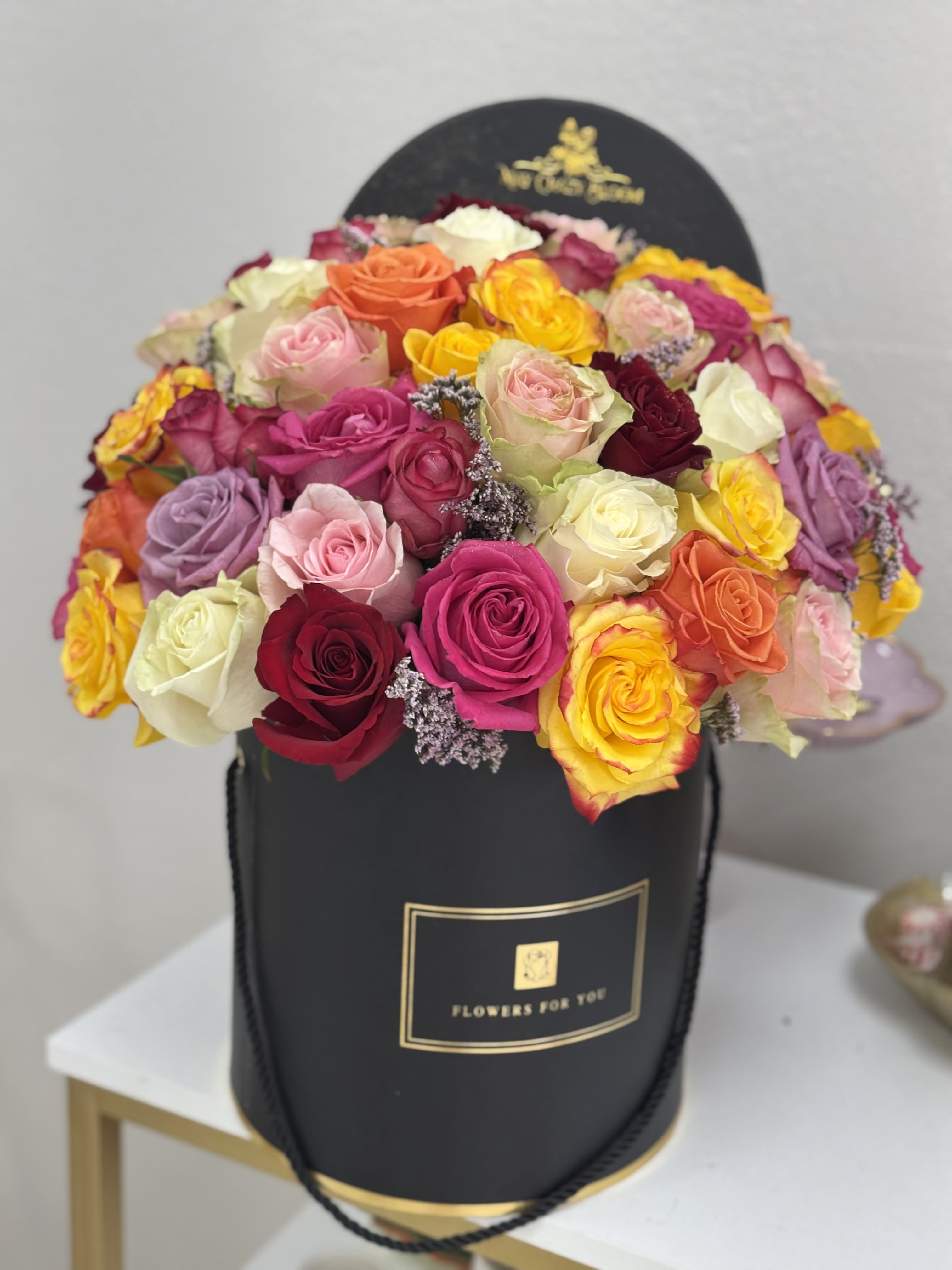 50 mix flowers in a box  - 50 mix 