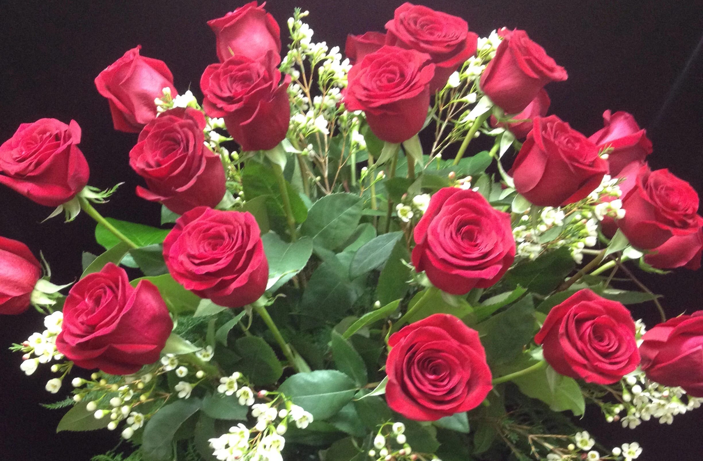 Roses Wrapped - State your color preference in the special instructions box at the end of check out