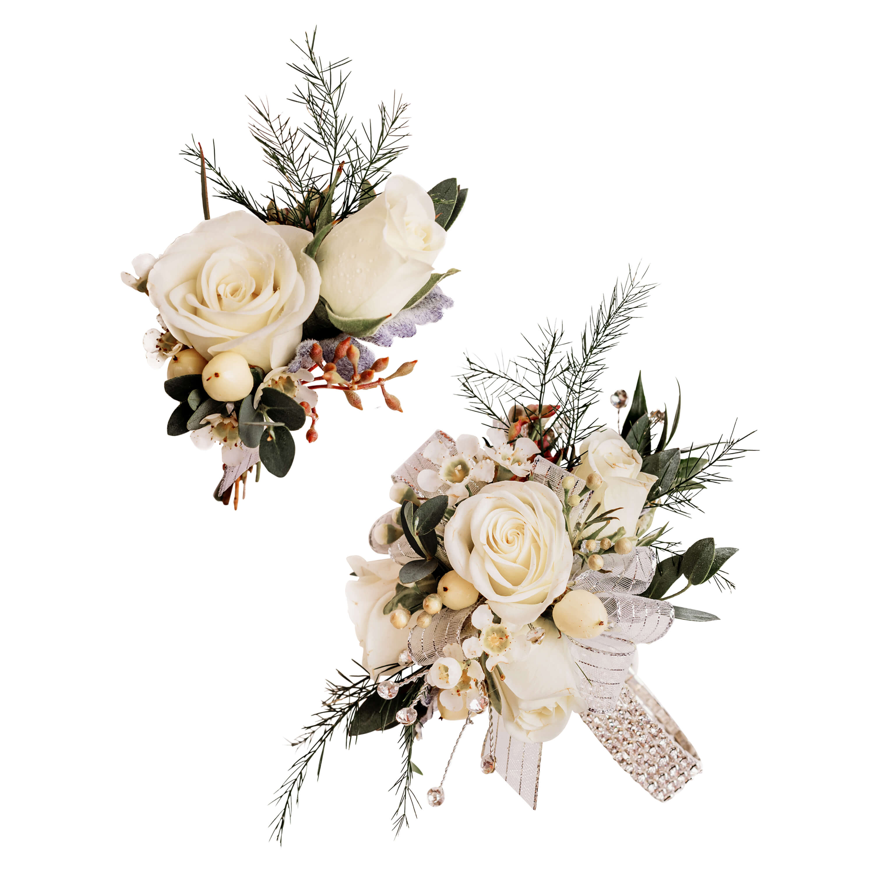 Enchanted Pair - Our Enchanted Pair is both the Enchanted Boutonniere and Enchanted Corsage.