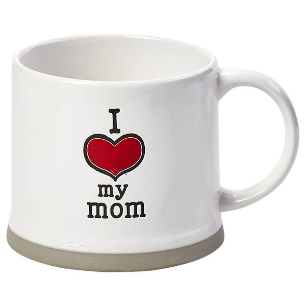 Mug- I love my Mom - Material: Ceramic, 17 Ounces Microwave Safe &amp;Dishwasher Safe 