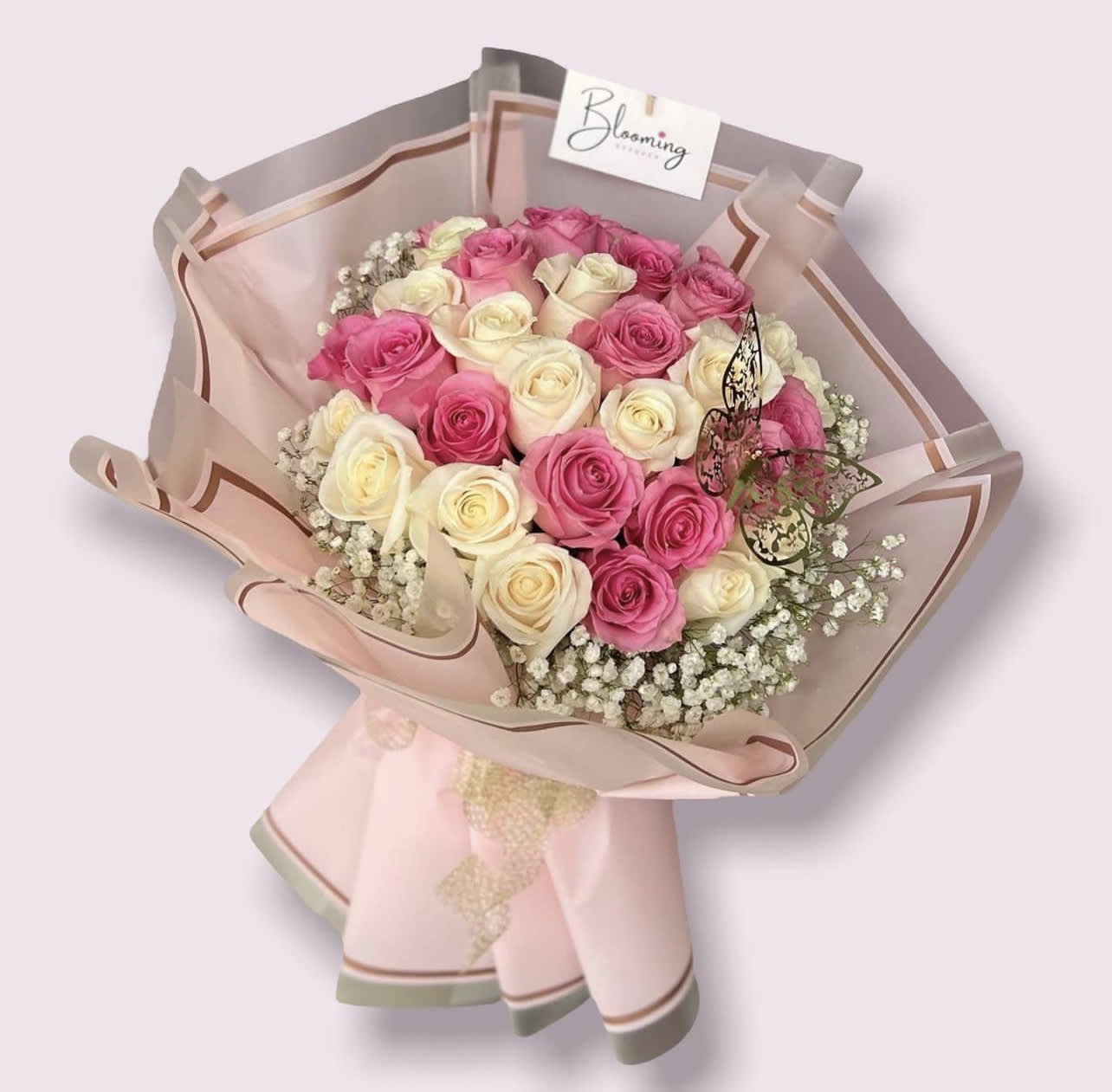  Pink Rose Extravagance - The most luxurious arrangement. 