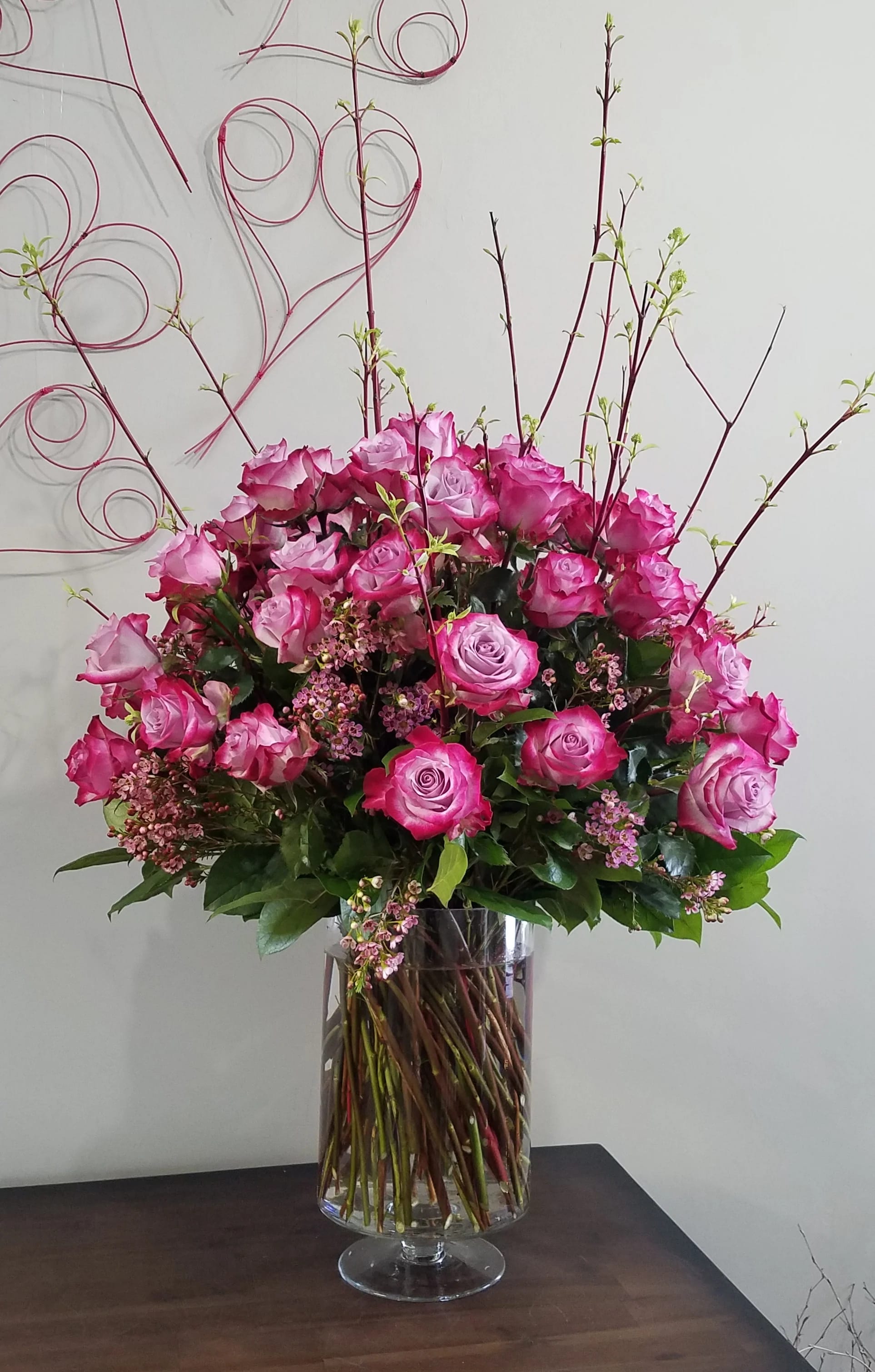 Five-Dozen Rose Vase - Five-Dozen Rose Vase