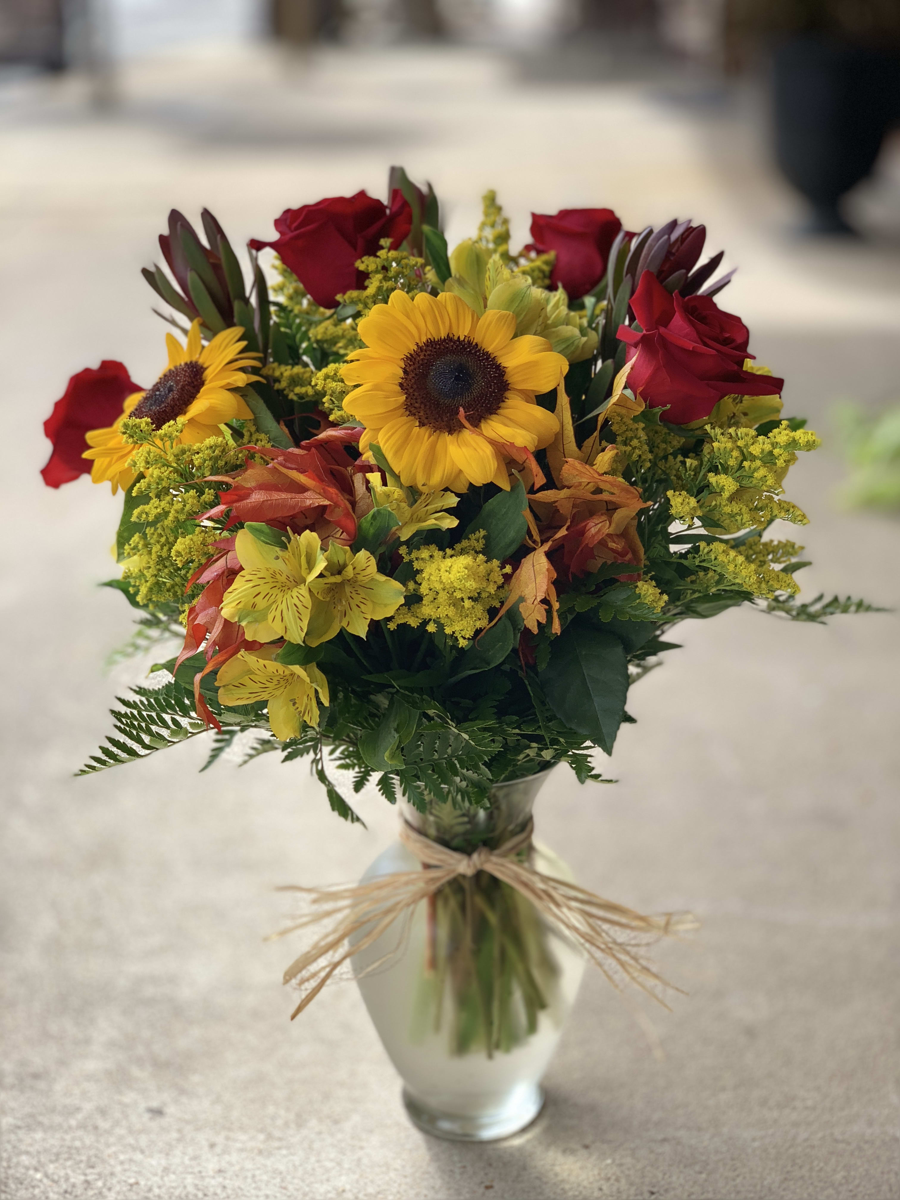 Autumn Ann - Autumn is here! Lets celebrate with a bouquet of mother nature's most beautiful blooms!