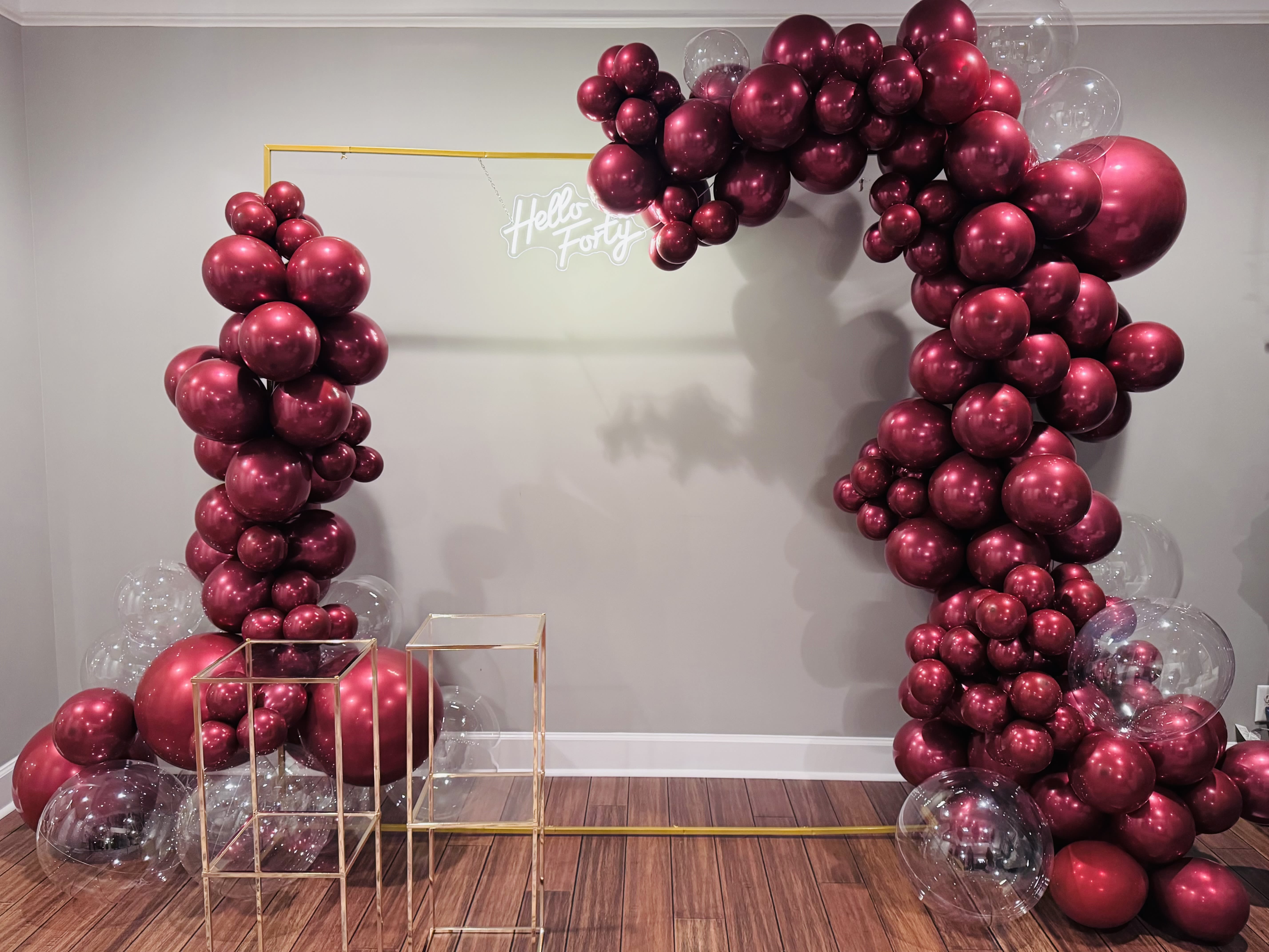 Red velvet - Birthday balloons 