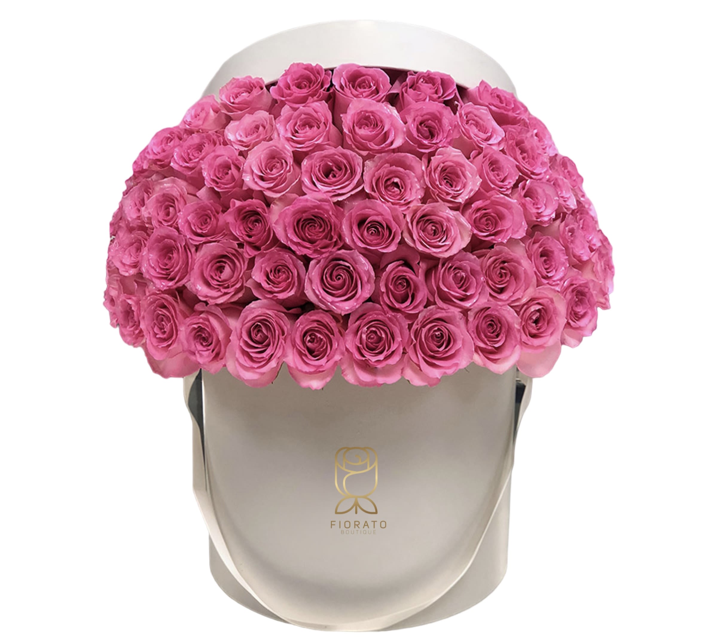 Paula - Experience the majestic beauty of our premium fuchsia roses, elegantly arranged in the iconic black Fiorato box. This luxury bouquet radiates warmth, sweetness, and delicate luminosity, transforming any space and special moment into a memorable experience. Perfect for birthdays, anniversaries, romantic gestures, or any special occasion, this stunning floral design awakens emotions and speaks the language of nature. Each arrangement is thoughtfully crafted to deliver elegance, sophistication, and unforgettable style. Ideal for gifting, luxury floral delivery, and same-day service.