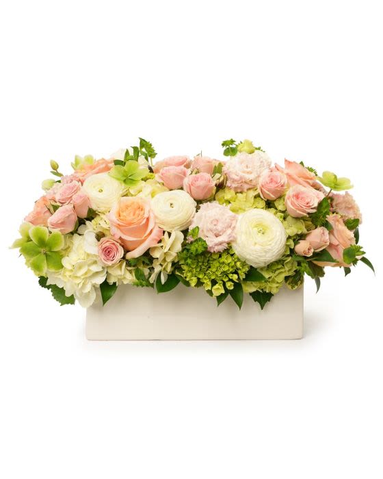 Opal Enchantment - Sweet, airy, and elegant, this arrangement feels like a breath of spring in full bloom