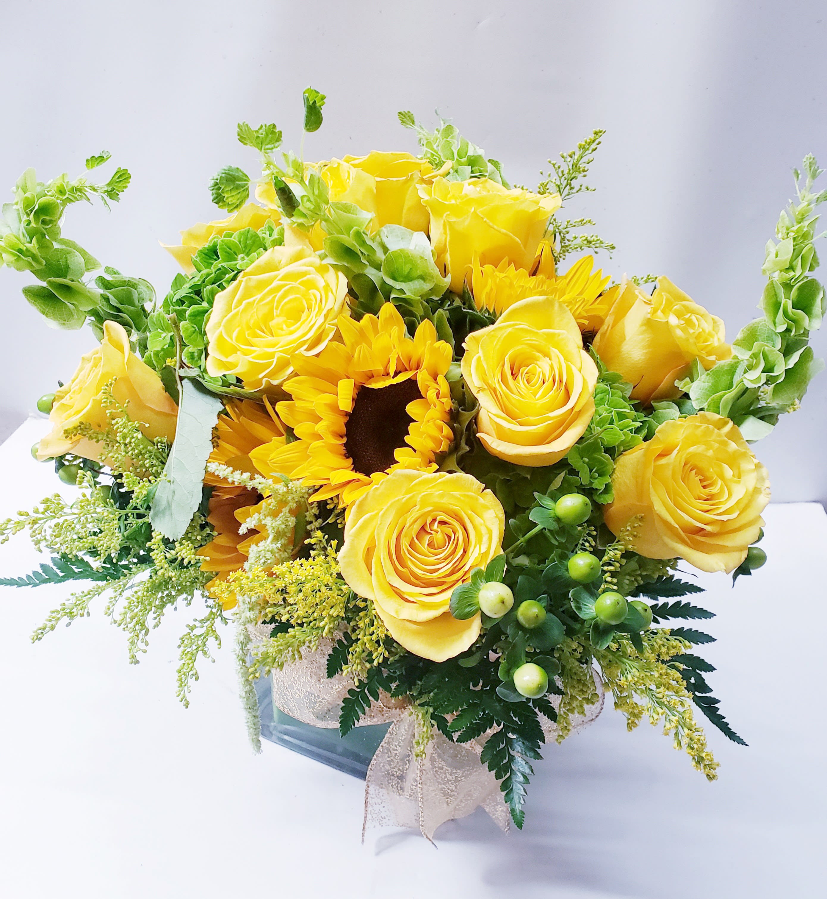 Sunny Yellow - 14in w x 14in h