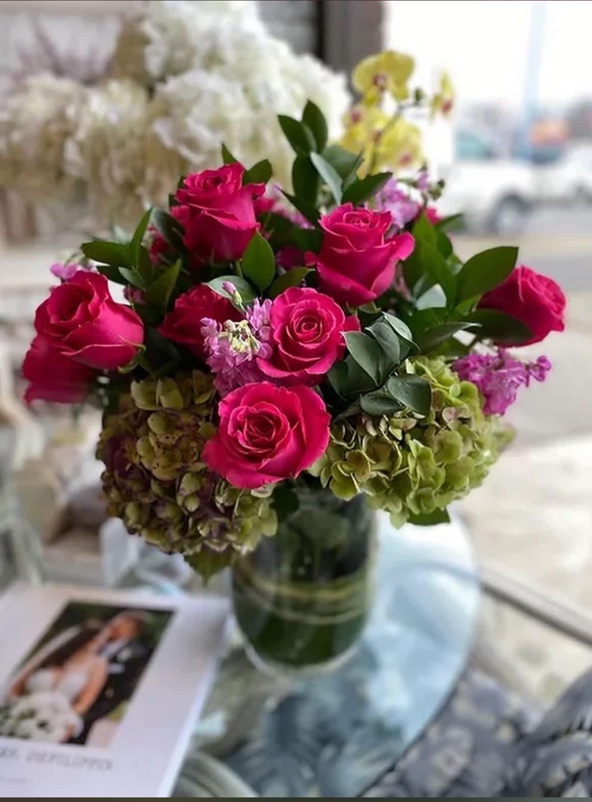Oh I Love Pink - Beautiful Hydrangeas and Roses