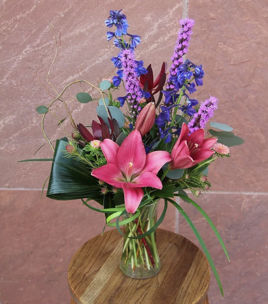 Everyday #4 - A colorful arrangement consisting of tropical flowers.