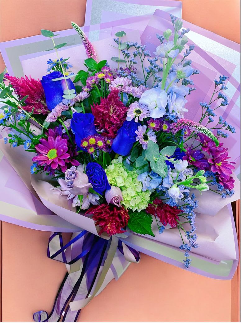 Lovely purple Bouquet  - Lovely purple Bouquet