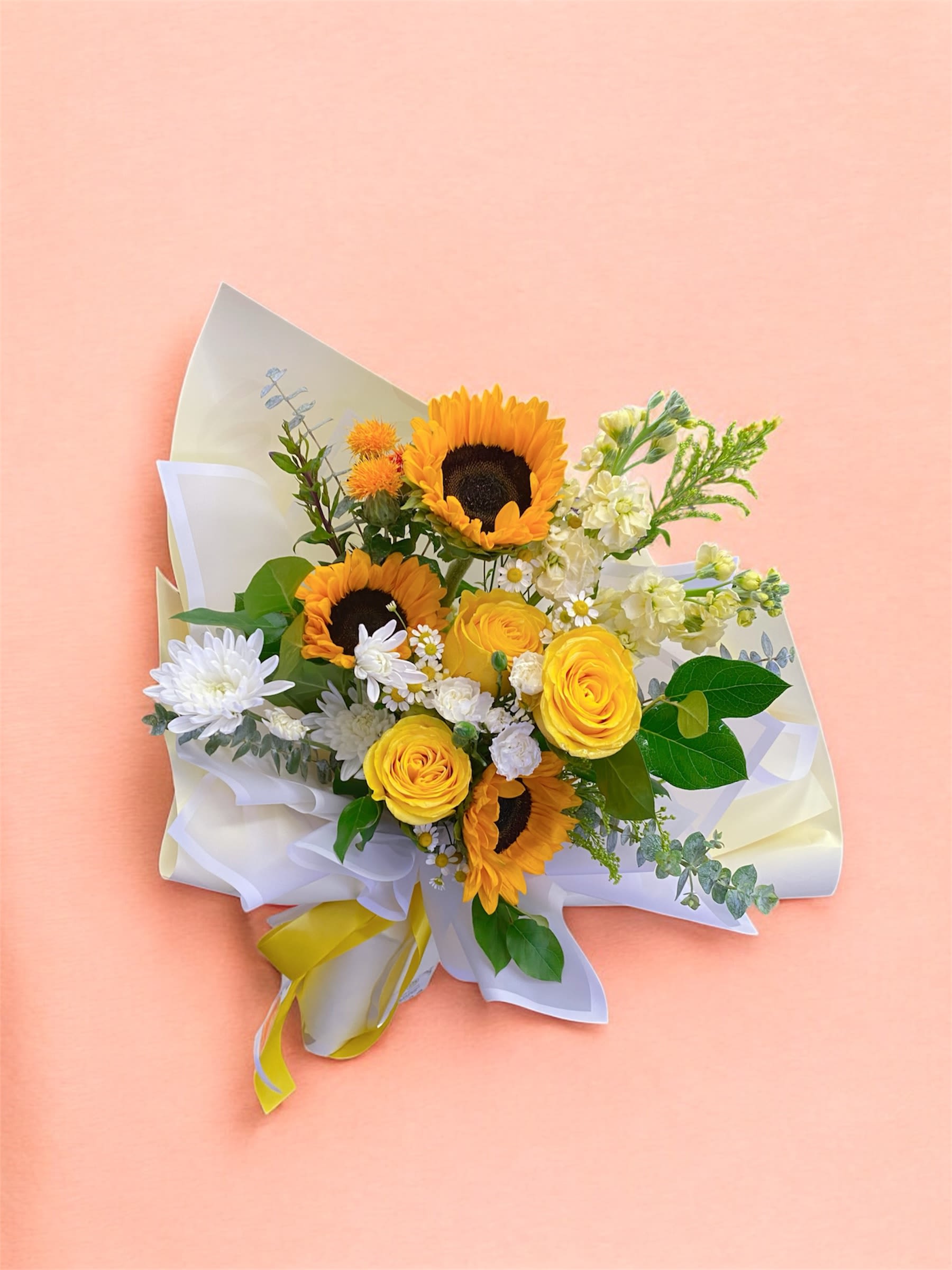 Sunflower bright seasonal bouquet  - Sunflower bright seasonal bouquet 