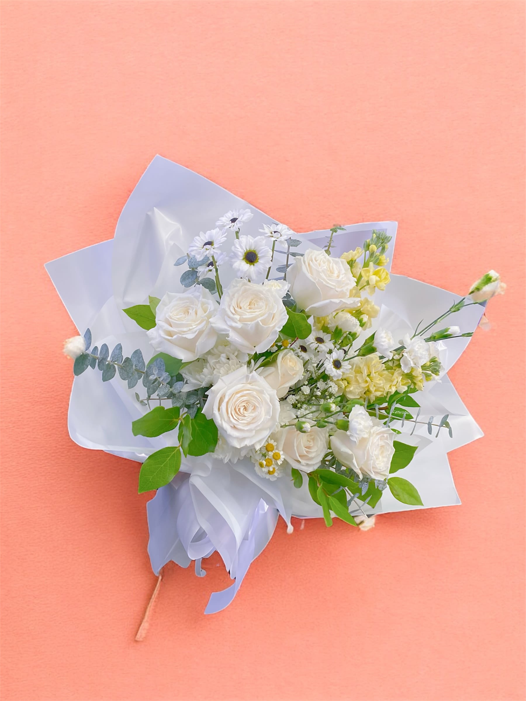 Bright White bouquet  - Bright White bouquet