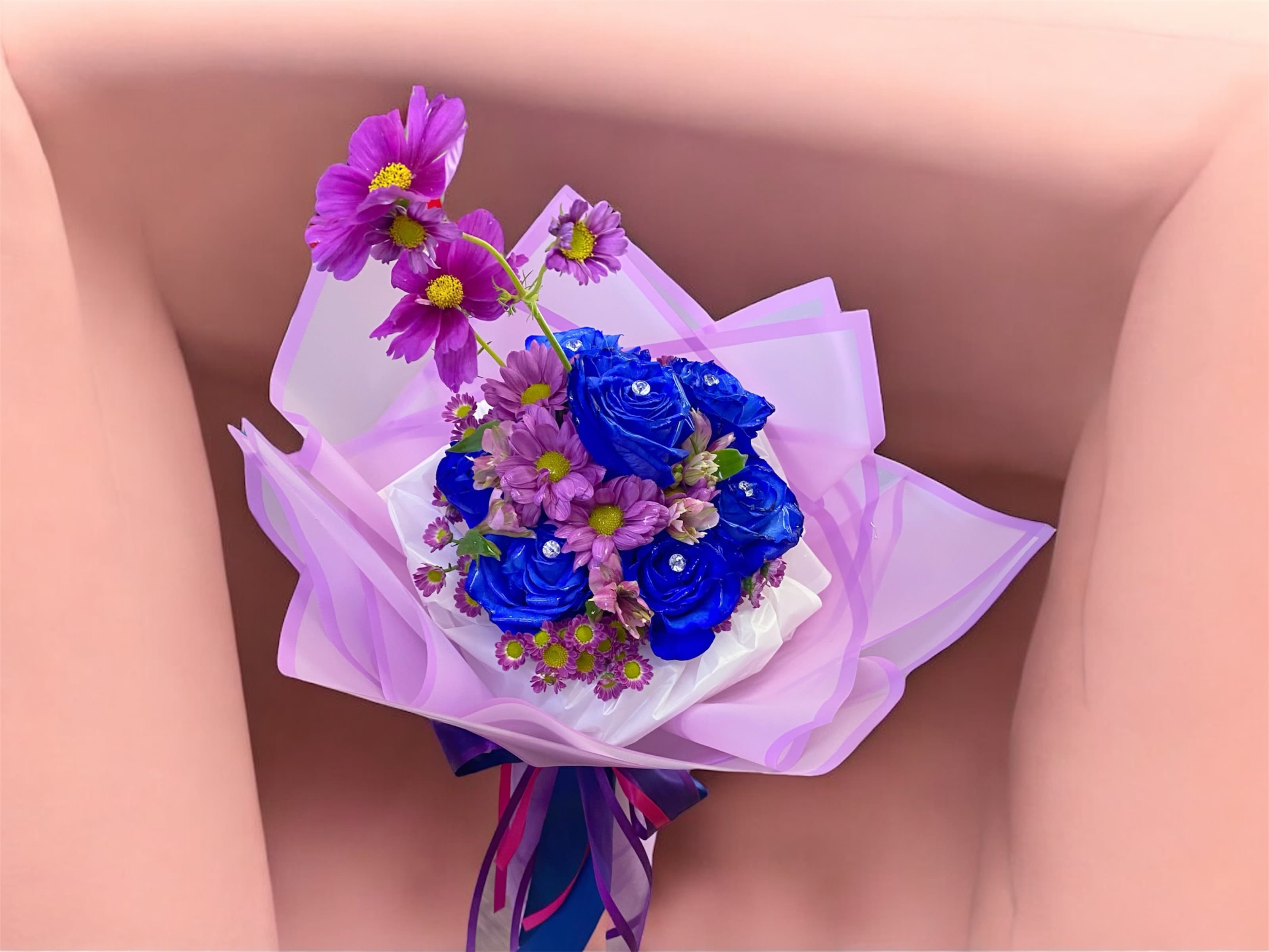 Cute blue bouquet  - Cute blue bouquet