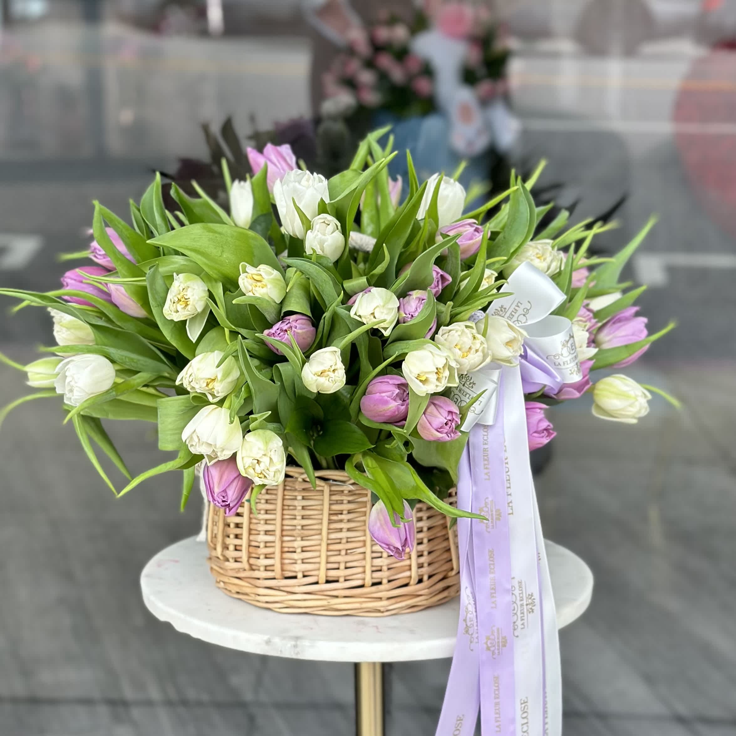 Peony Tulips W - 60 peony tulips