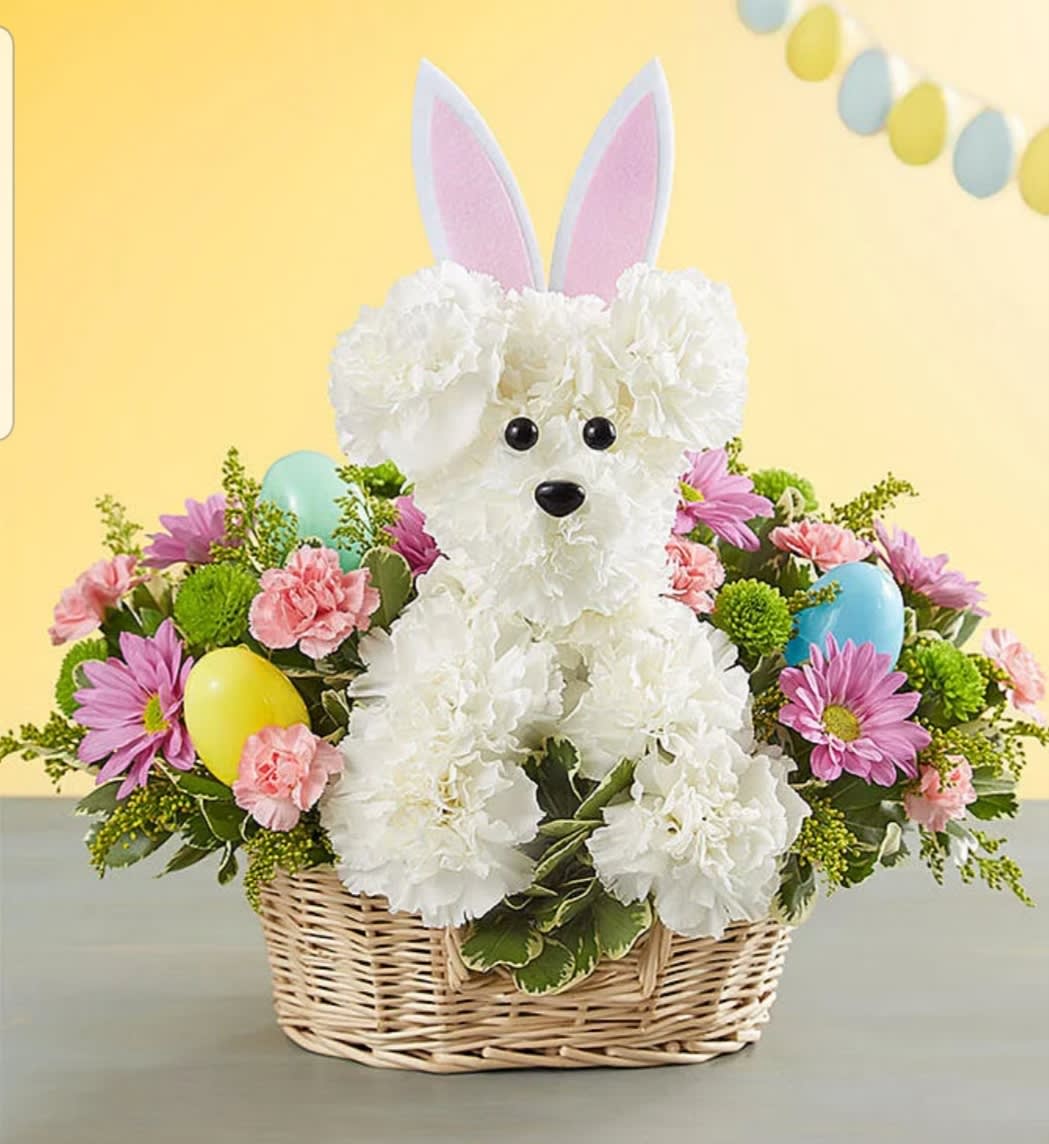 Sending Buppy Love - If the Easter Bunny is unable to be there, This adorable buppy will fill that special someone's day with joy.