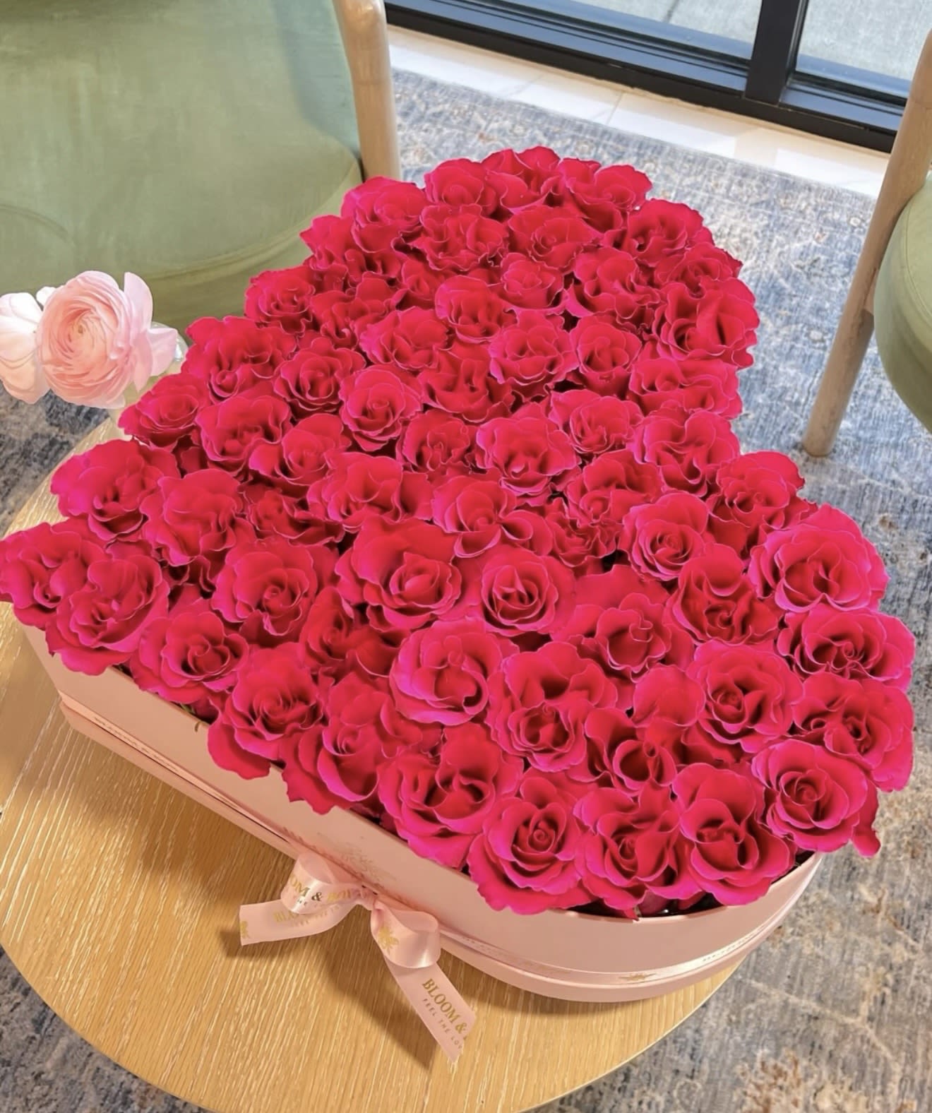 Pure Love Heart Box - Feel the love, share the love, experience the real love. signature heart box is perfection itself meant to celebrate the beauty and pureness of love. This beautiful arrangement is topped with 30 or up to 80 pure Ecuadorian roses making it a symbol of beauty and sophistication.   Rose count depends on size selected.  If you want an initial/or heart outline please make sure to add a note along with rose color of choice. Red -pinks-whites etc  "NOTICE" We are dedicated to delivering your emotional sentiments with the utmost care, ensuring that each arrangement is fresh, beautiful, and arrives on time. Due to the natural variability of flowers, as well as seasonal and regional availability, substitutions may occasionally be necessary. Rest assured, any substitutions will be of equal or greater value, and we will make every effort to preserve the overall design, including the shape, size, style, and color combinations of the arrangement. In the case of single-variety arrangements, the specific variety will take precedence over color to maintain the intended look and feel. Thank you in advance for understanding that flowers are a natural product and may vary slightly in appearance.