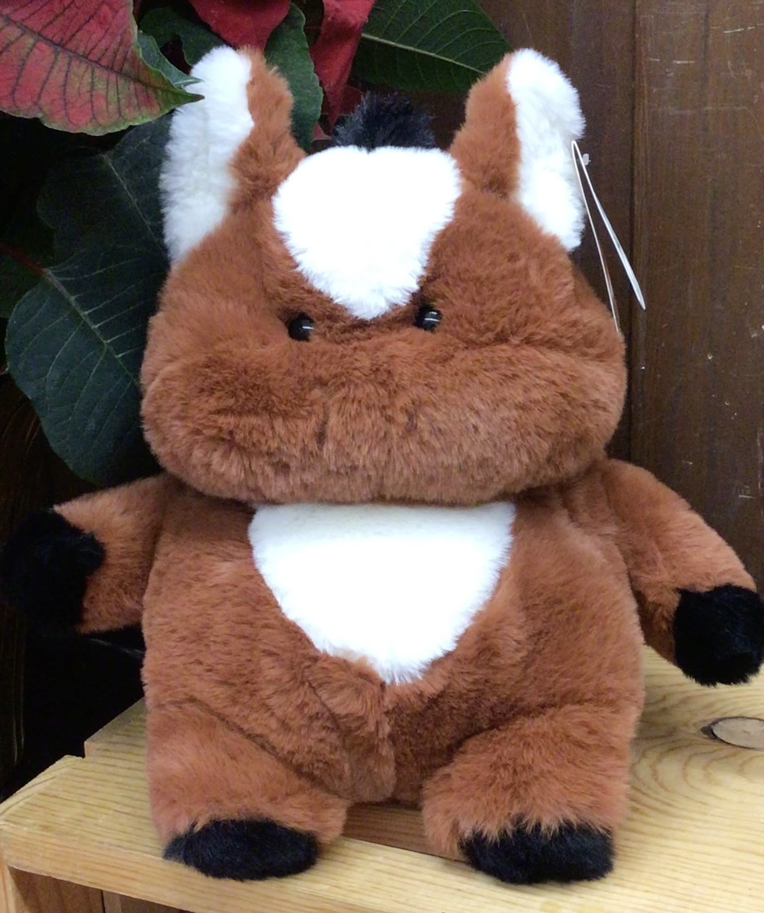 Plush Pony - Soft, cuddly plush pony.