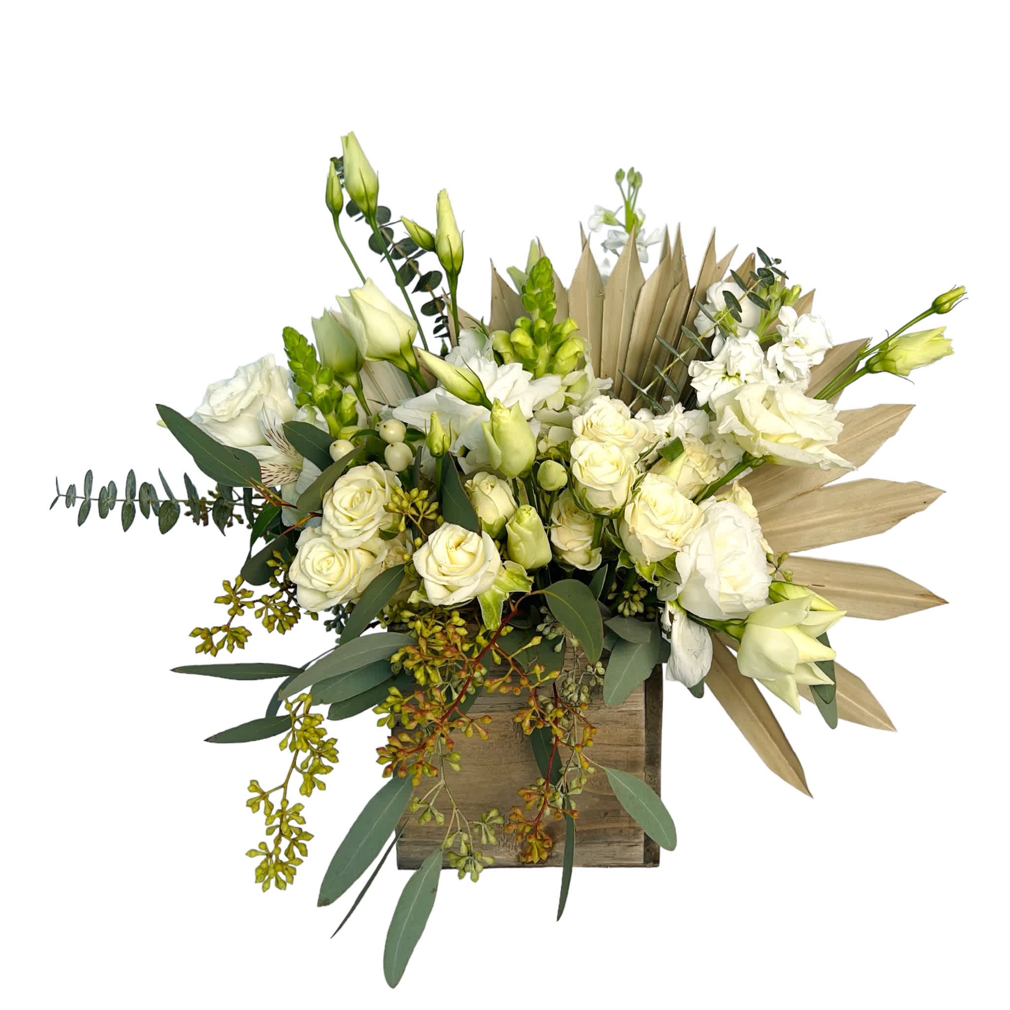 A touch of Boho - Natural looking blooms that look great anywhere!