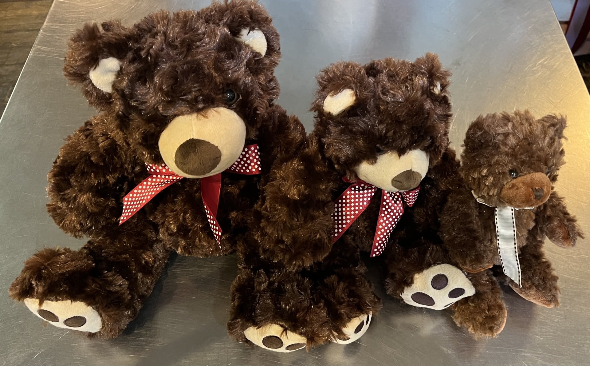 Teddy Bear - Add a Brown Teddy Bear, choose from small, medium or large.