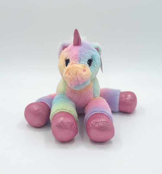 Rainbow Unicorn Plush - Plush Unicorn