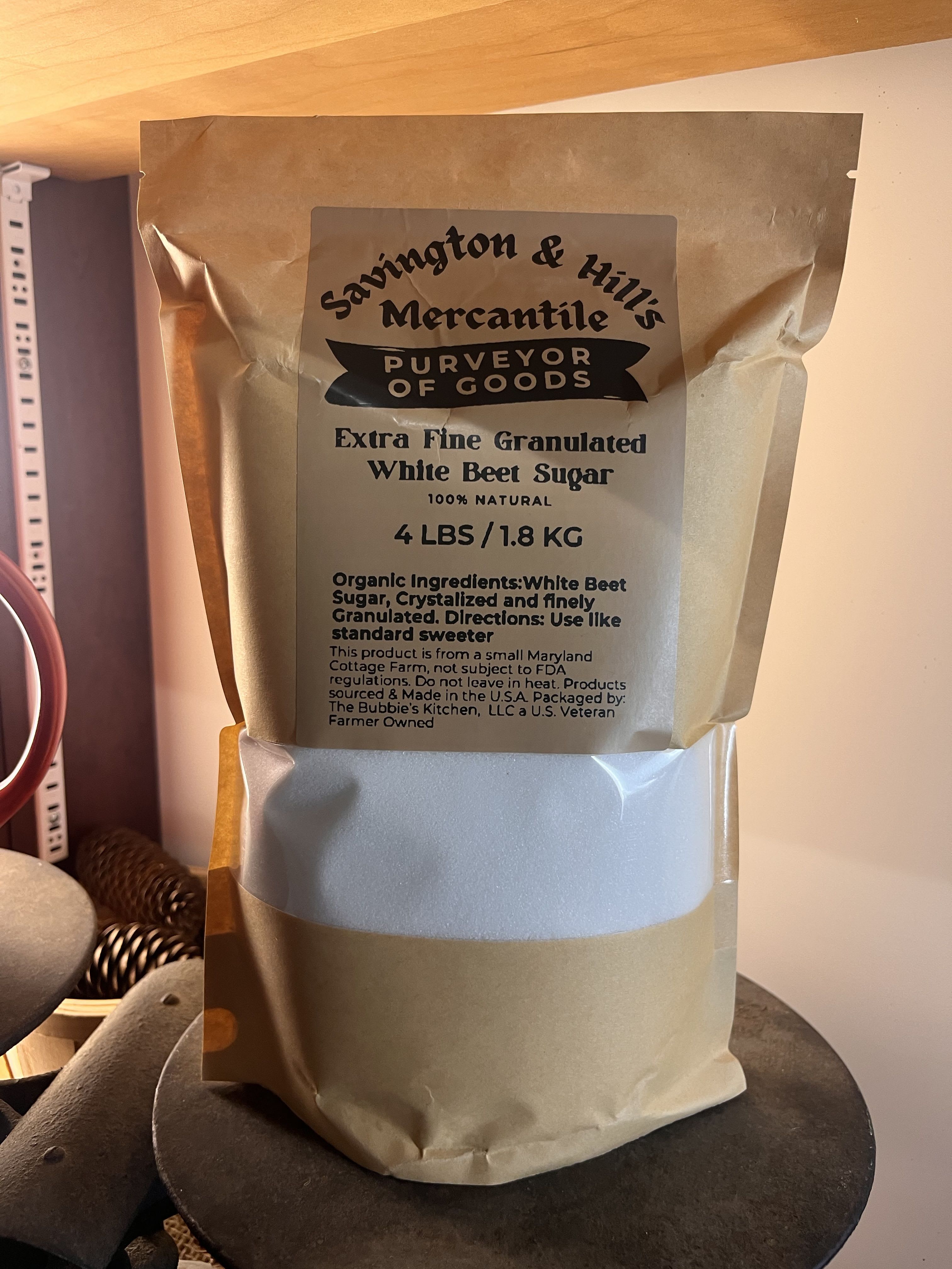 Beet Sugar 2 lb - 2 lb All Natural Beet Sugar