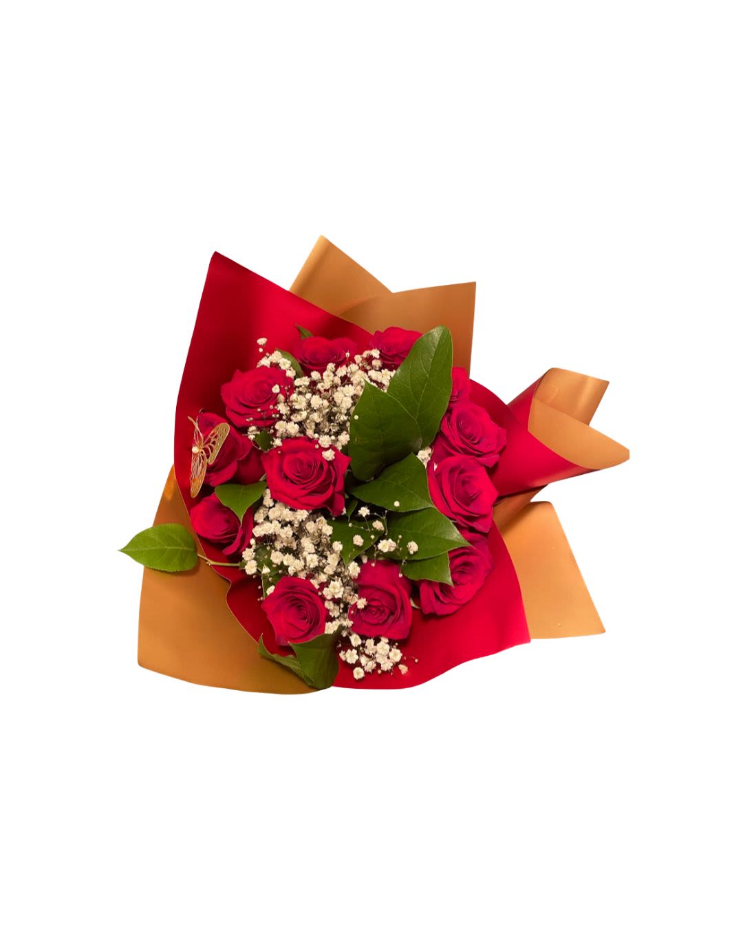 1 Dozen Roses 12ct - 12 roses of your choosing, default color is red.