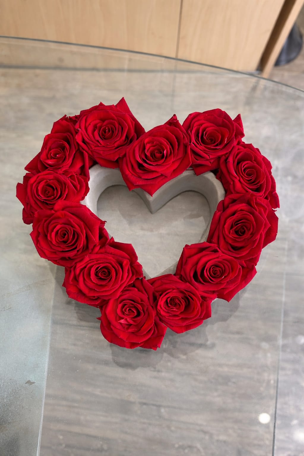 Red Eternal Roses   - Our Eternal Roses are red real roses, preserved at the height of their beauty to last far beyond a single moment. Each bloom symbolizes enduring love, passion, and devotion — a timeless expression of romance that never fades.  Designed for gifting, these roses require no water or maintenance while maintaining their velvety petals and natural form. An elegant alternative to fresh flowers, Eternal Roses are perfect for those who want their love story to last.  Perfect for: Valentine’s gifts · Romantic displays · Keepsake arrangements. Displayed in heart-shaped ceramic vase.  Our Eternal Roses are real preserved blooms, designed to maintain their beauty for up to several years under proper indoor conditions. As a natural product, subtle variations in texture and tone may occur over time, enhancing the unique character of each piece.  To preserve their beauty, keep roses indoors, away from moisture and direct sunlight. Do not water. Handle gently, petals are real and delicate. With proper care, your roses will maintain their elegance for years to come.