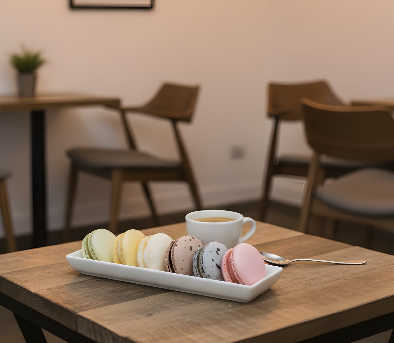 Parisienne Macaron Box - A curated assortment of boutique French macarons made with organic, naturally sourced ingredients and no artificial additives. Elegant, indulgent, and thoughtfully crafted.