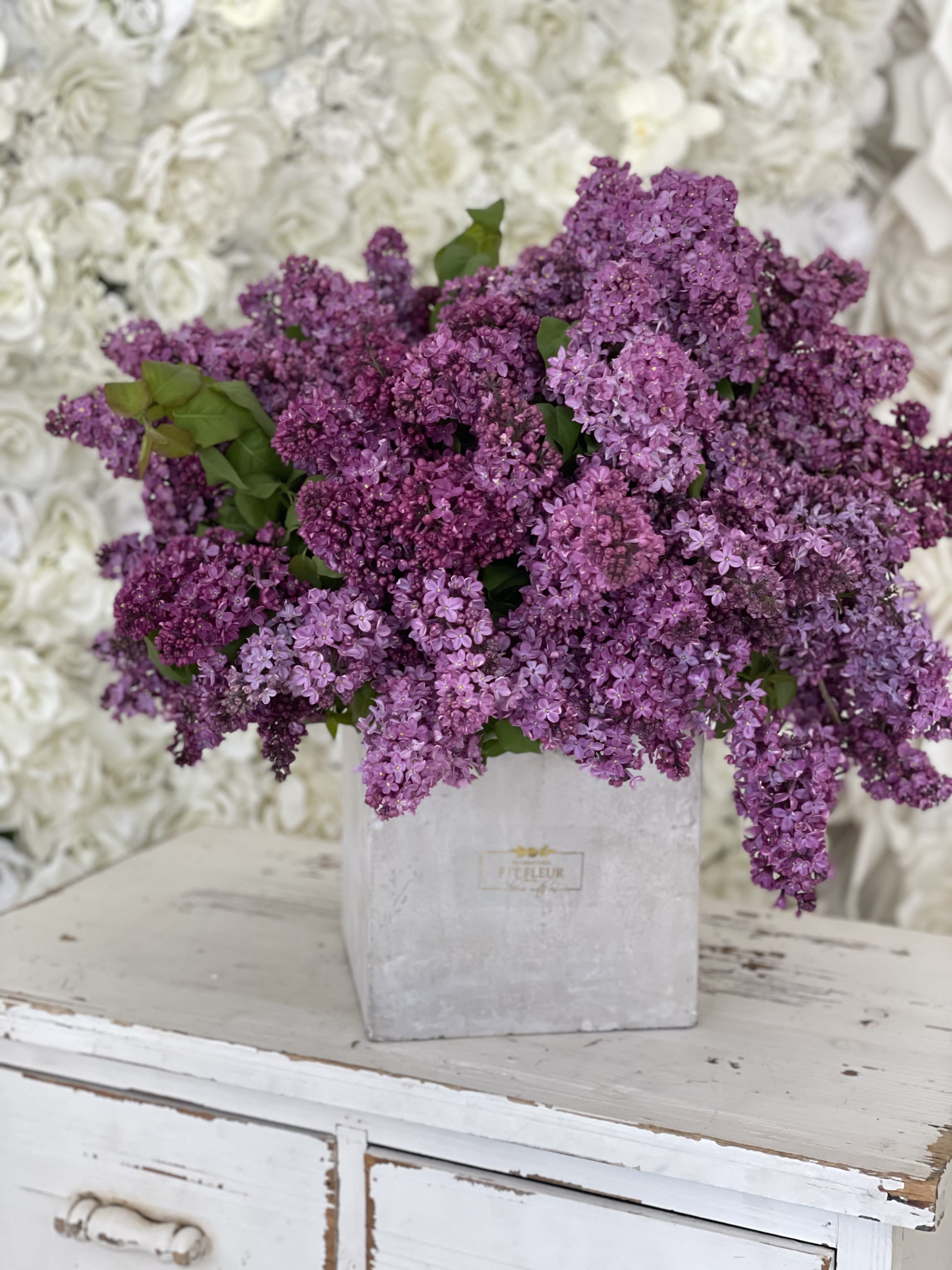 Purple lavender or lilac for lovers - 4 1/2 dozen purple lilac arrangement