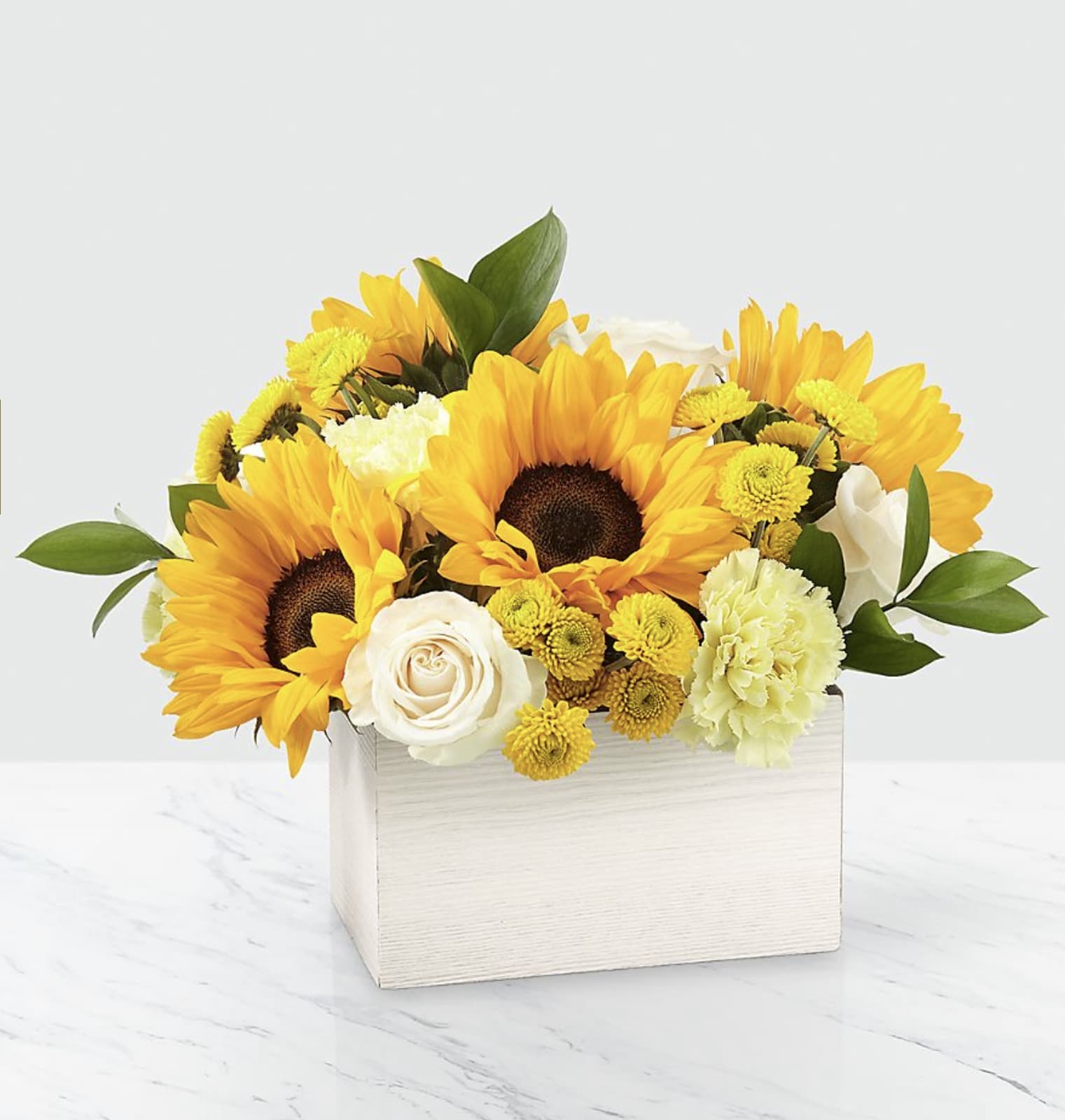 Sweet as Lemonade  - This sunny bouquet is perfect for the sweetest person you know! Inspired by the warm weather favorite, our Sweet as Lemonade™ Bouquet is crafted with sunflowers, roses and carnations by a local florist and delivered right to them