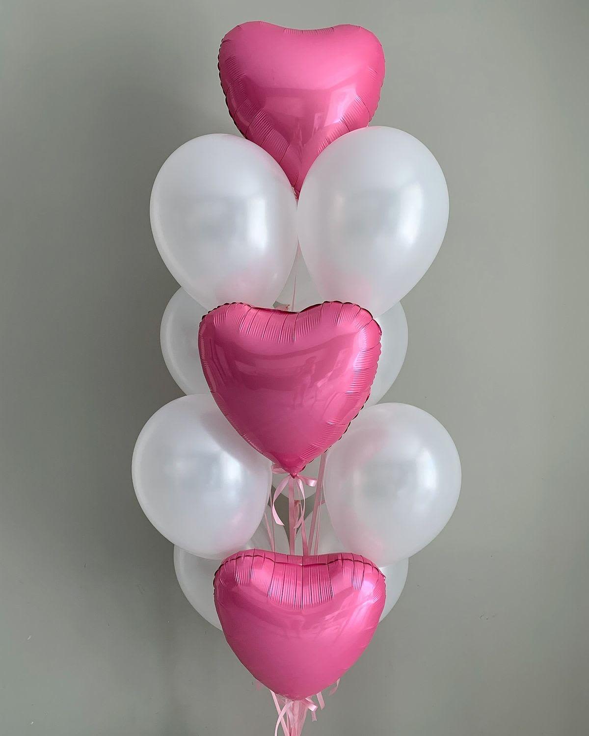 251 mix - 8 latex 3 mylar + balloon weight 