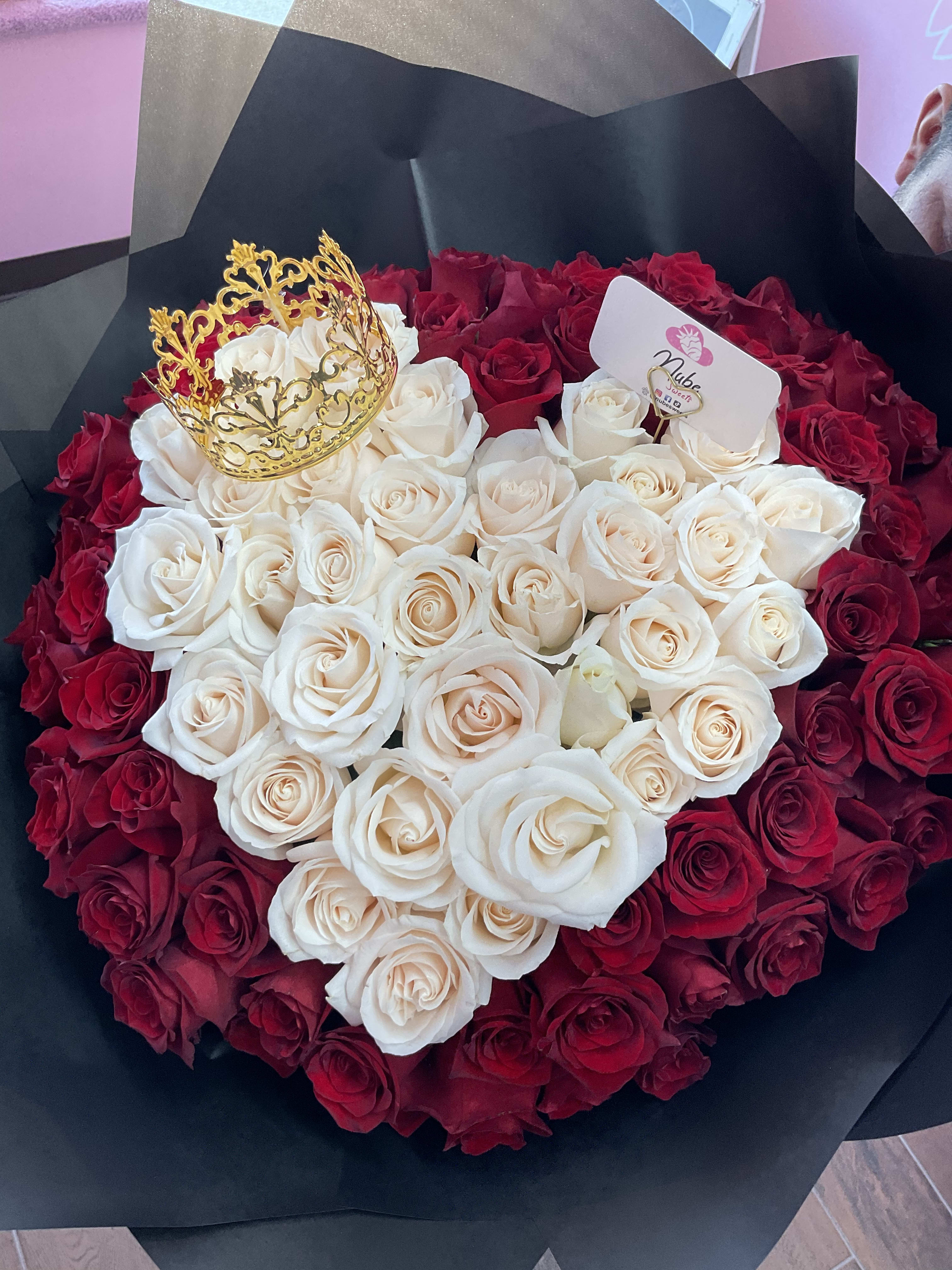 Heart Design Bouquet  - Love