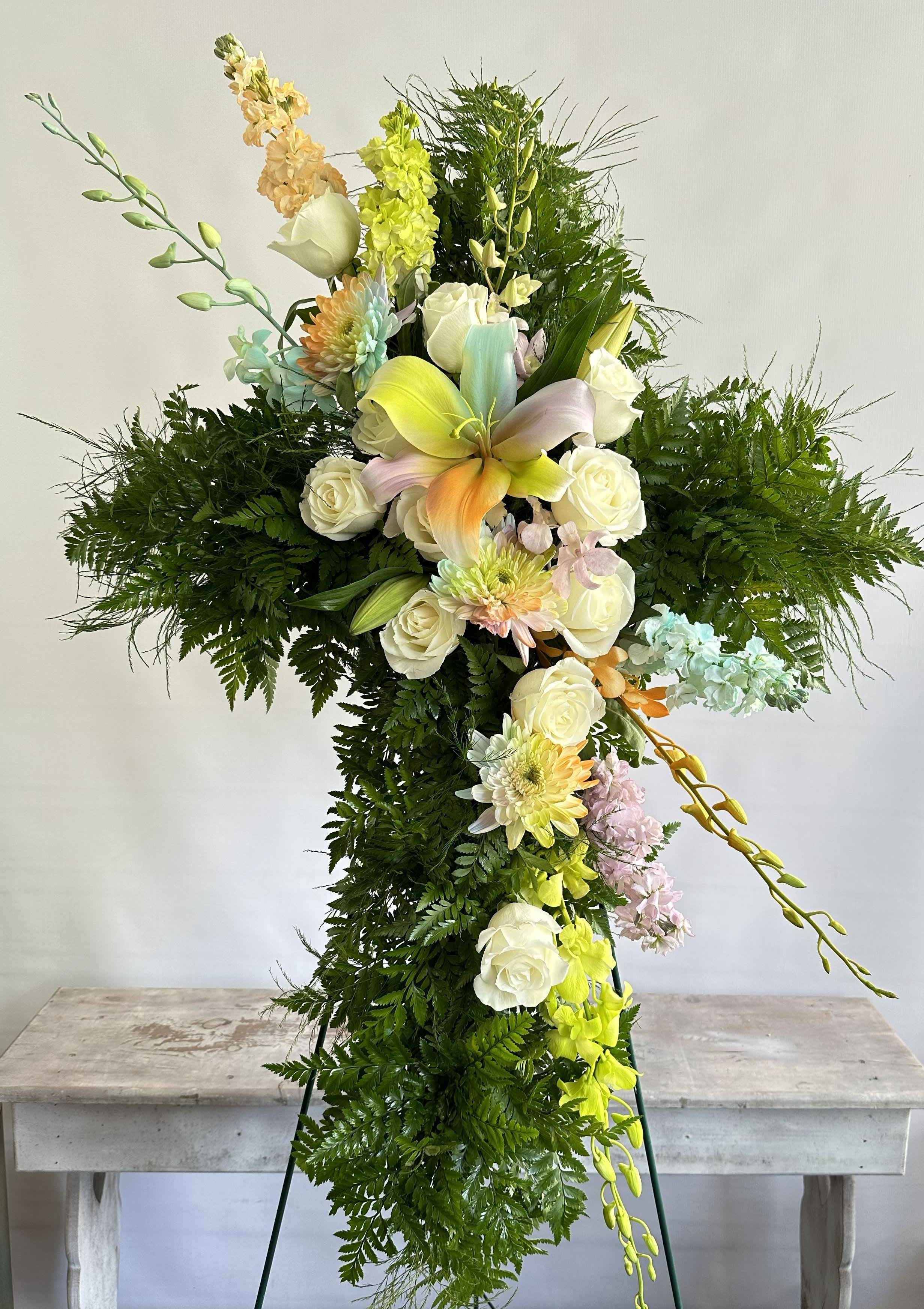 Tie-Dye Standing Cross - SC3 - Tie-Dye Standing Cross