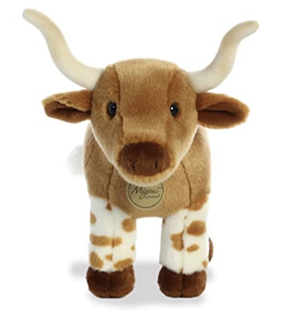 PLUSH - Aurora - Miyoni - 11” Longhorn - Soft and cute!