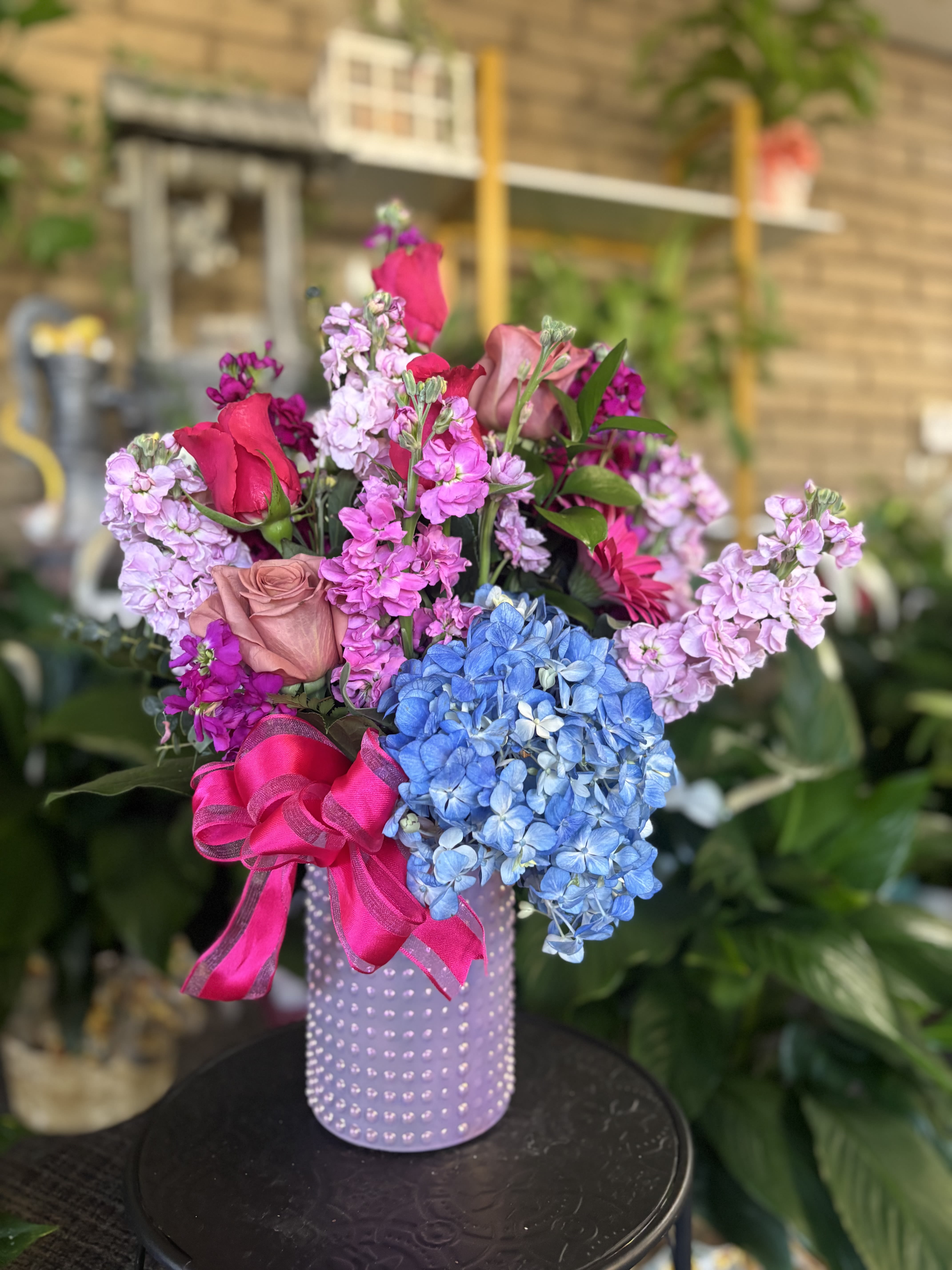 Color Floral  - Fresh flowers in vase 