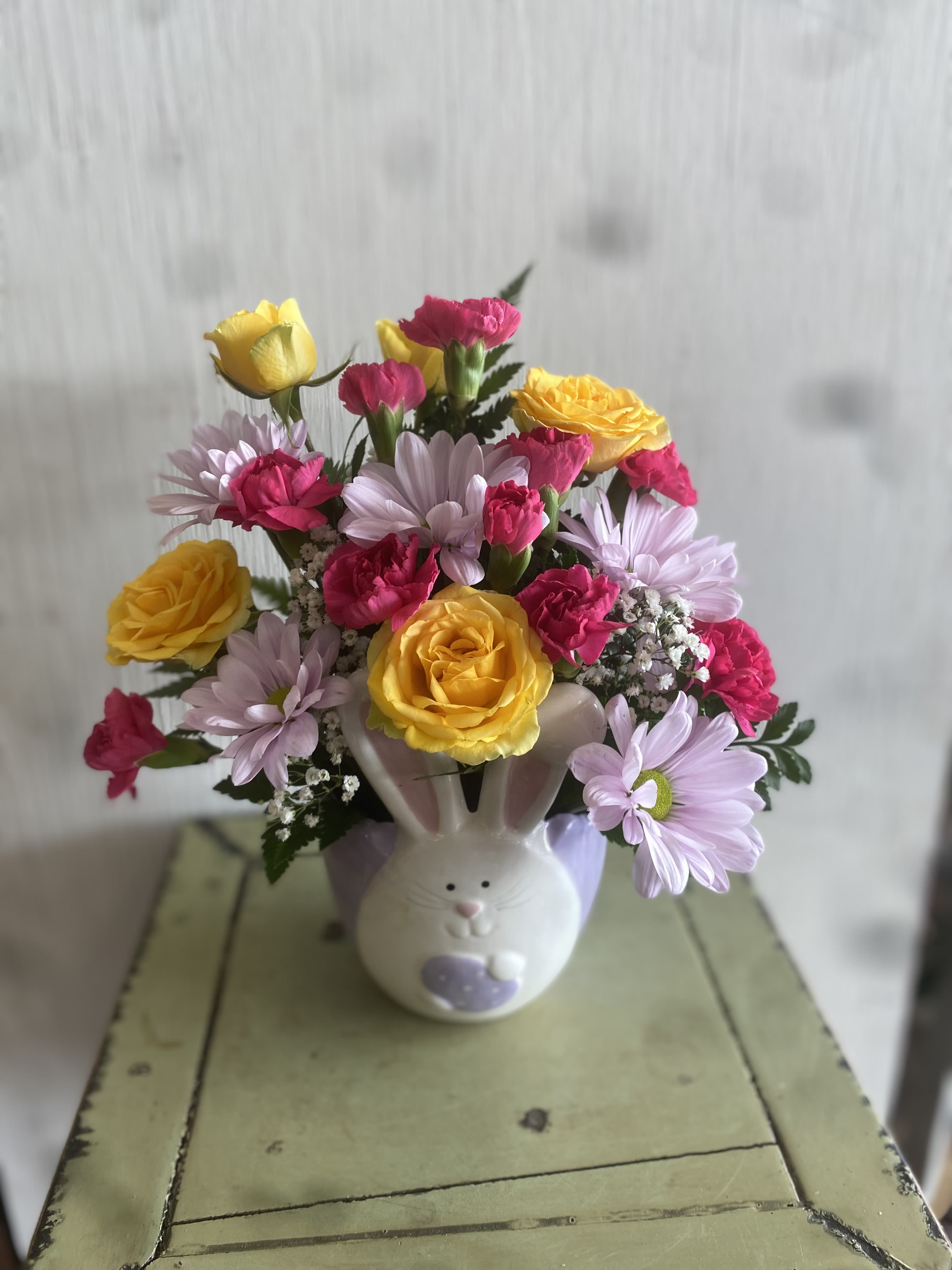 Hippity Hop - A cheery spring arrangement sure to bring a smile!
