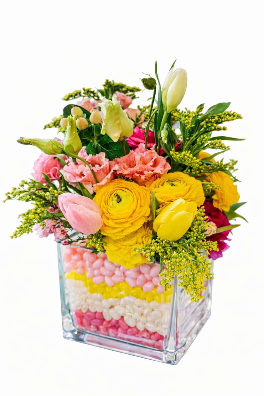  Jelly Bean Easter Arrangement Class Ticket  - "Jelly Bean Easter Bouquet" Class Ticket Design class, materials, and instruction Saturday 3/28 12pm $100.00 Serving Rose Wine and Deviled Egg Delights When signing up for this class choose pick up attending on 3/28/26. Classes are held at 74 Lafayette Rd. Hampton Falls, NH