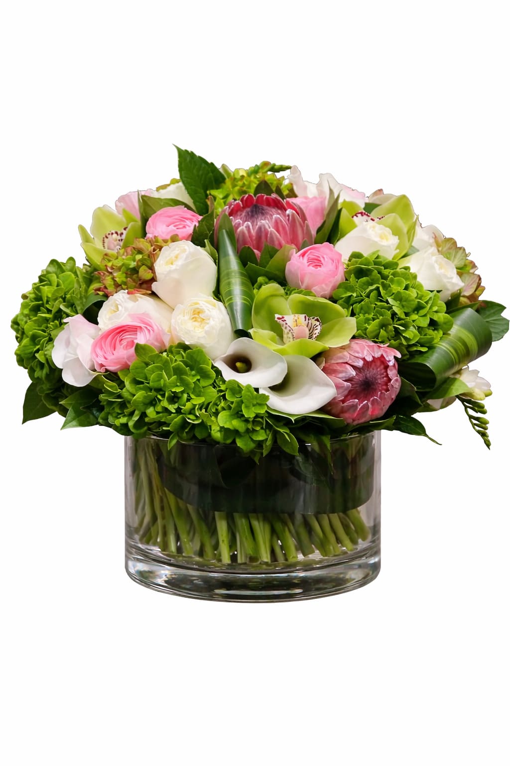 Lirio - Our Lirio flower arrangement is the embodiment of love and romance. This exquisite bouquet is thoughtfully curated with a selection of blooms that convey tenderness and affection, making it the perfect gift to express your heartfelt sentiments to someone special.