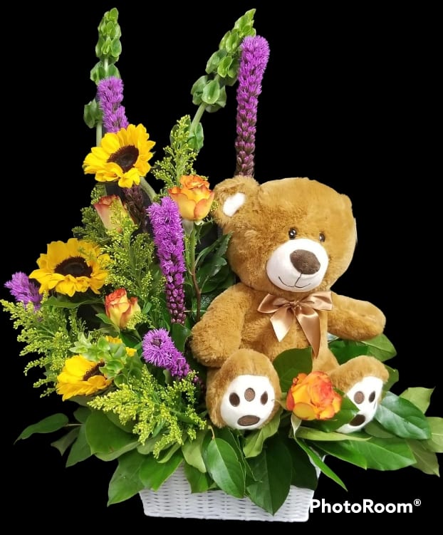 Bear in Paradise  - Combination of bears with flowers