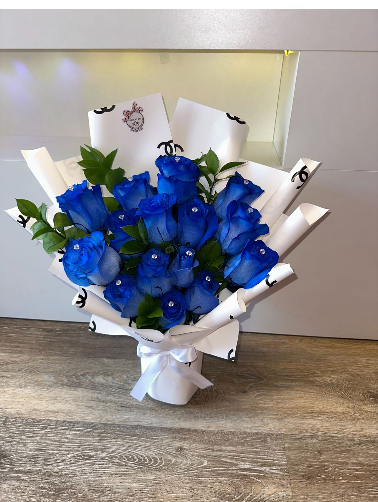 Blue roses  - Natural roses 