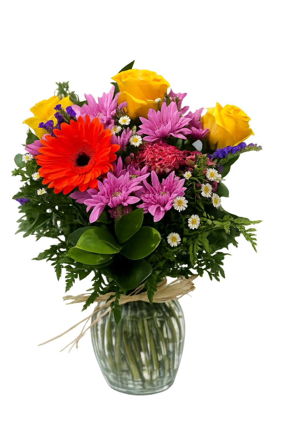 Summer Time Fun Bouquet - Colorful mix of flowers